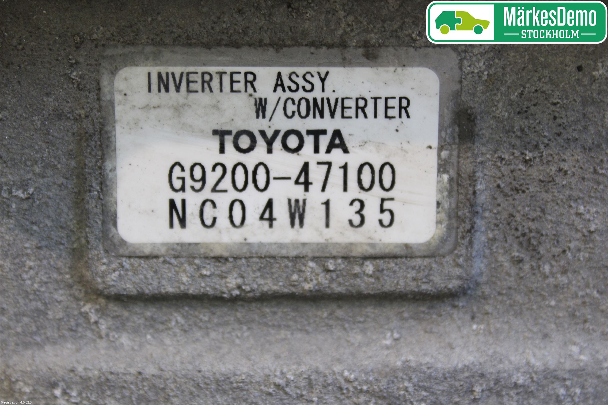 Toyota PRIUS NWH20 04-08 Hybridconverter