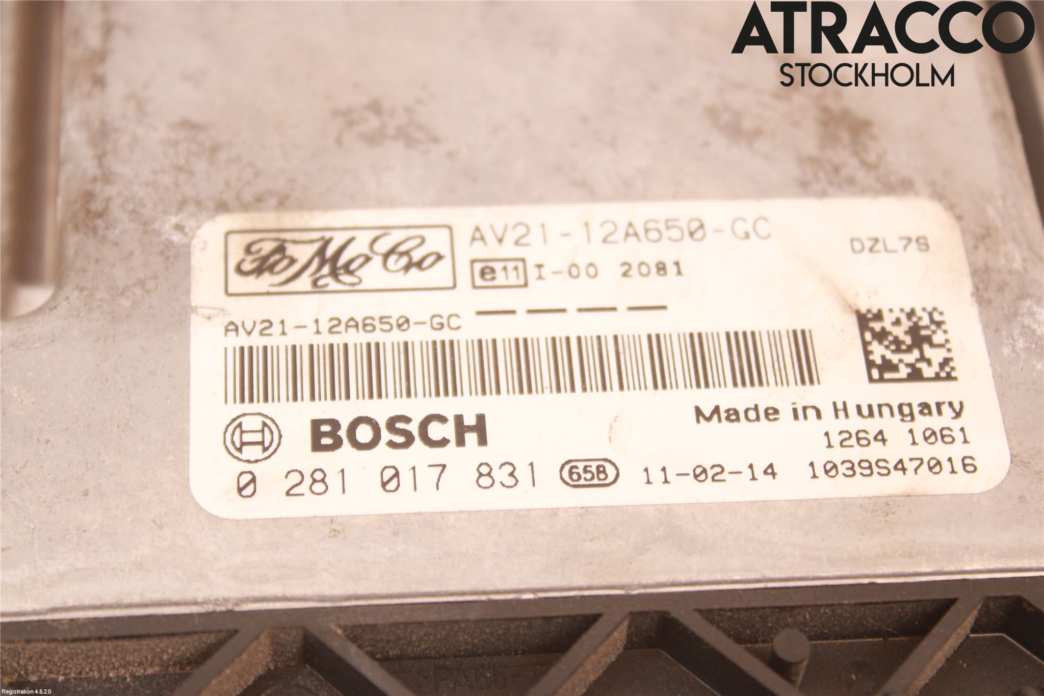 Ford FIESTA 09-12 Styreenhet Dieselpumpe