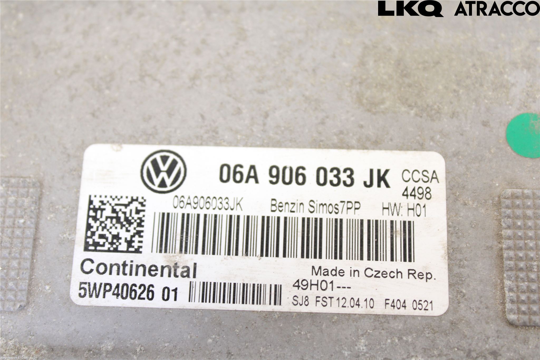 Volkswagen VW GOLF VI 09-13 Styreenhet Innsprøytning
