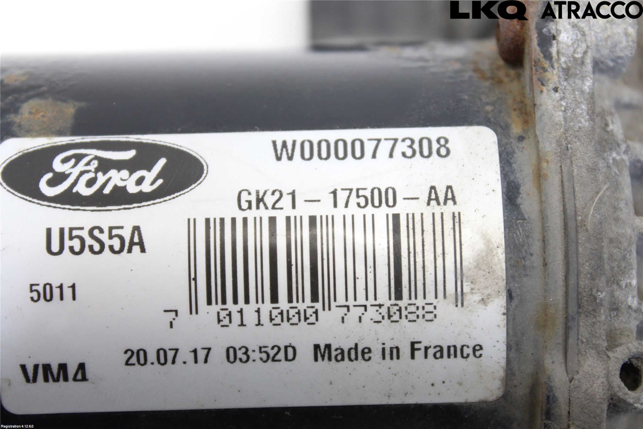 Ford TRANSIT SKÅP/BUSS 14-22 Viskermotor Frontrute