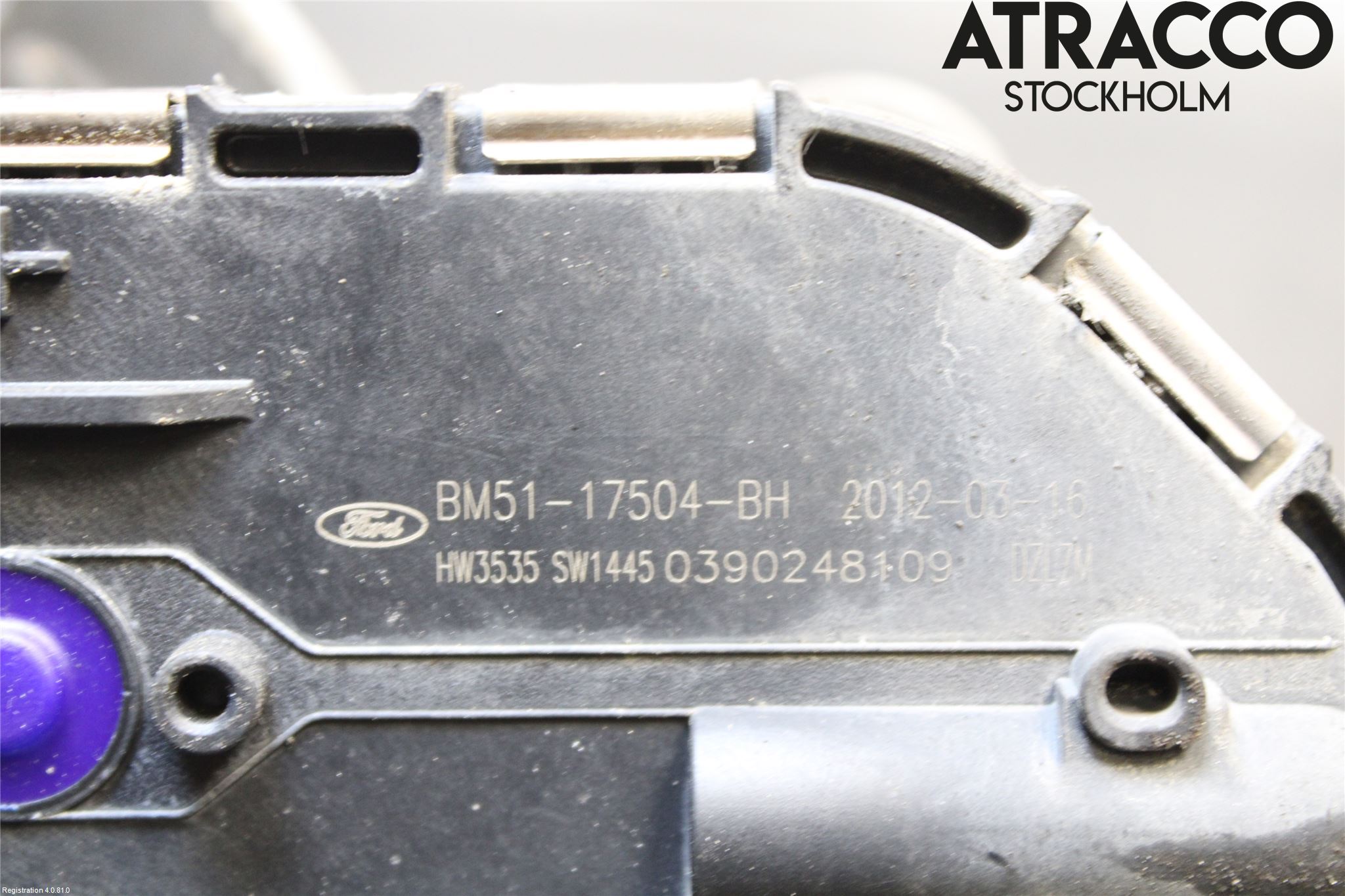 Ford FOCUS 11-14 Viskermotor Frontrute