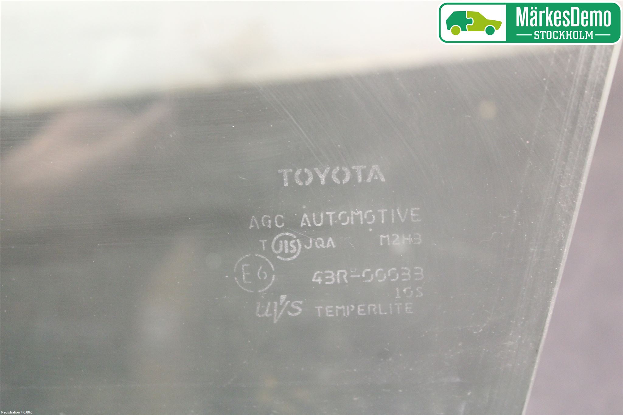 Toyota VERSO-S 11-16 Dørrute Foran Venstre 4 Dørs
