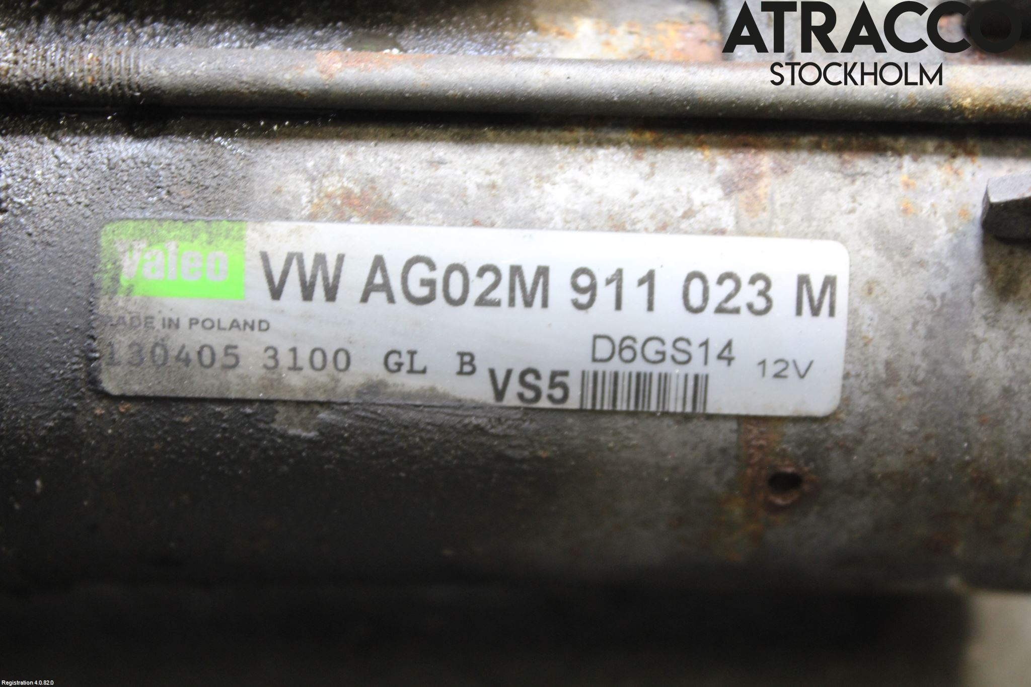Volkswagen VW TOURAN 03-10 Startmotor