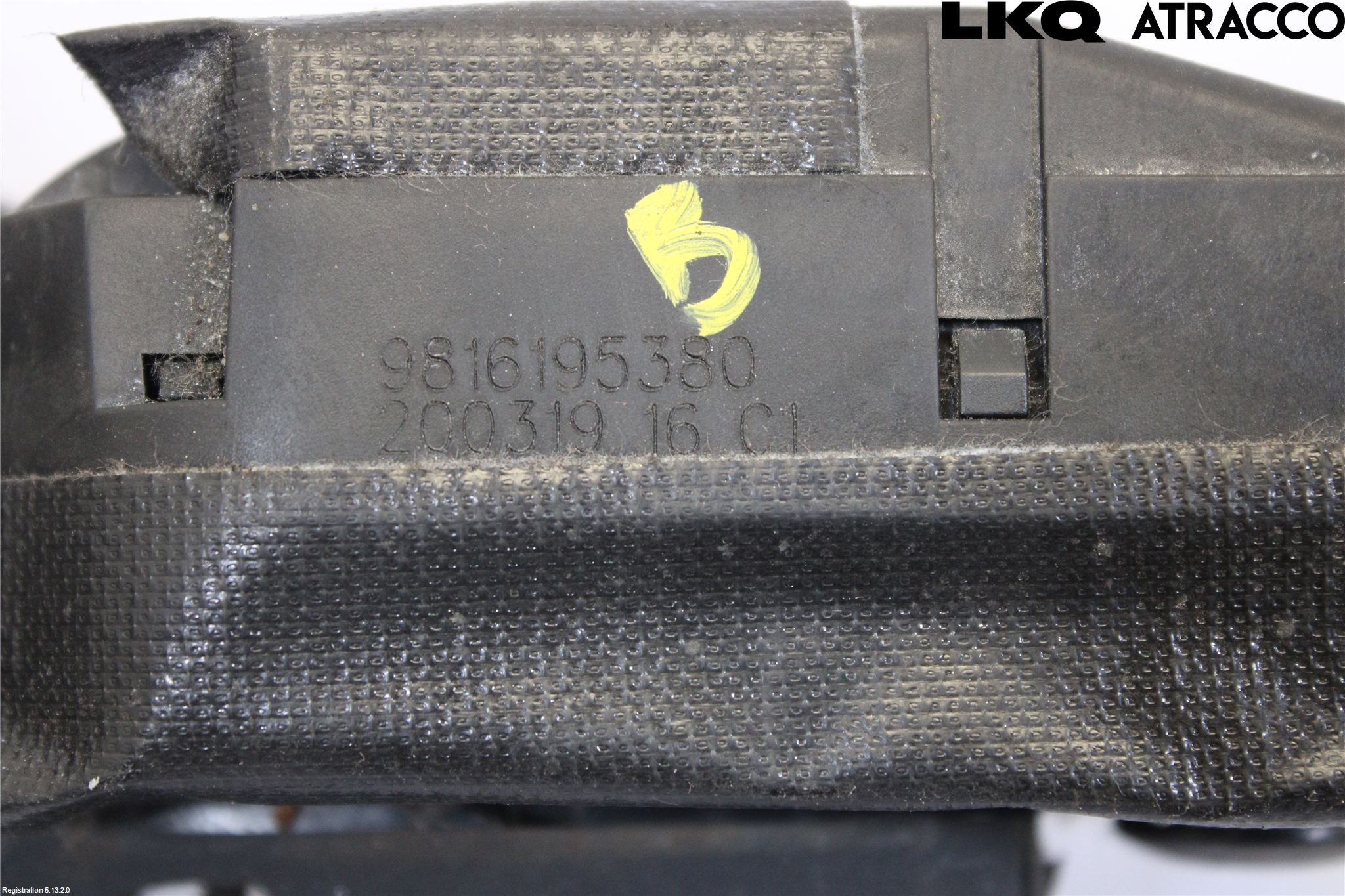 Toyota PROACE II 16- Bakluke-Lokk Låsekasse