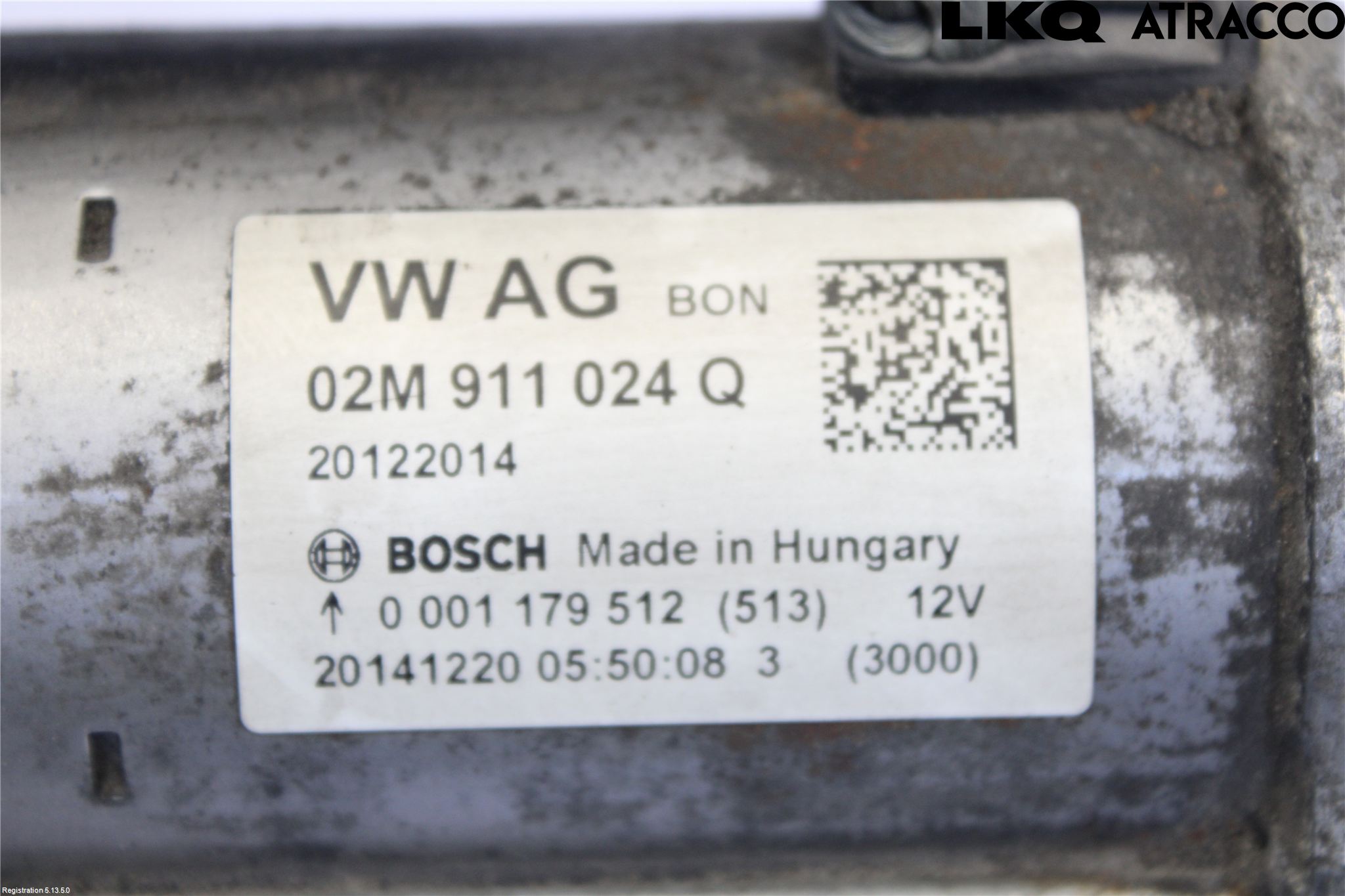 Volkswagen VW POLO 10-17 Startmotor
