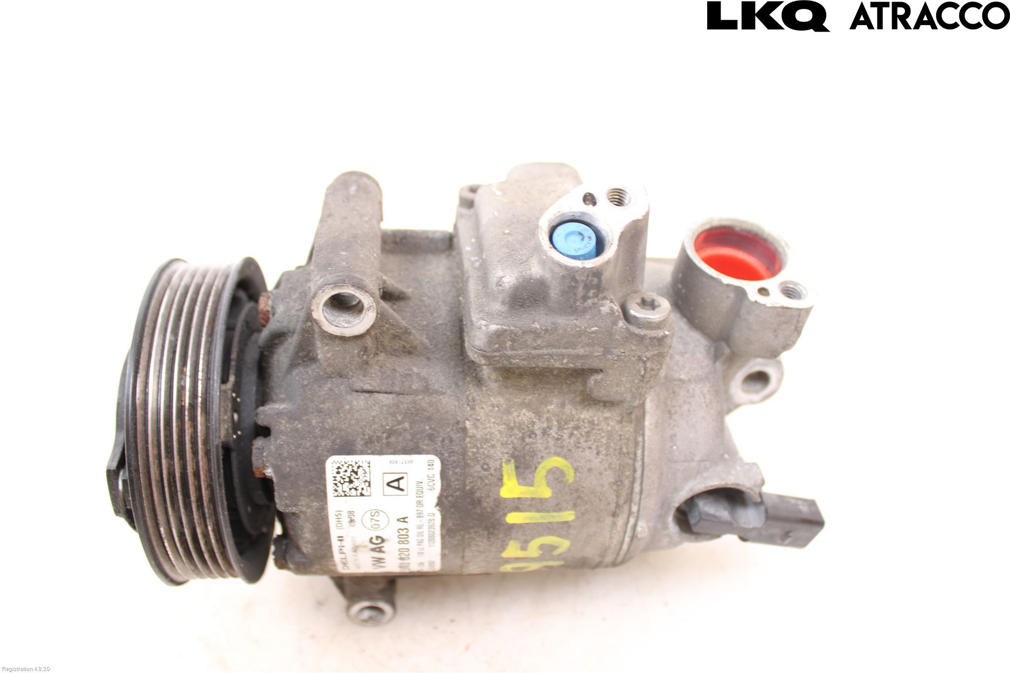 Skoda OCTAVIA (1Z) 05-13 Varme Ac Kompressor