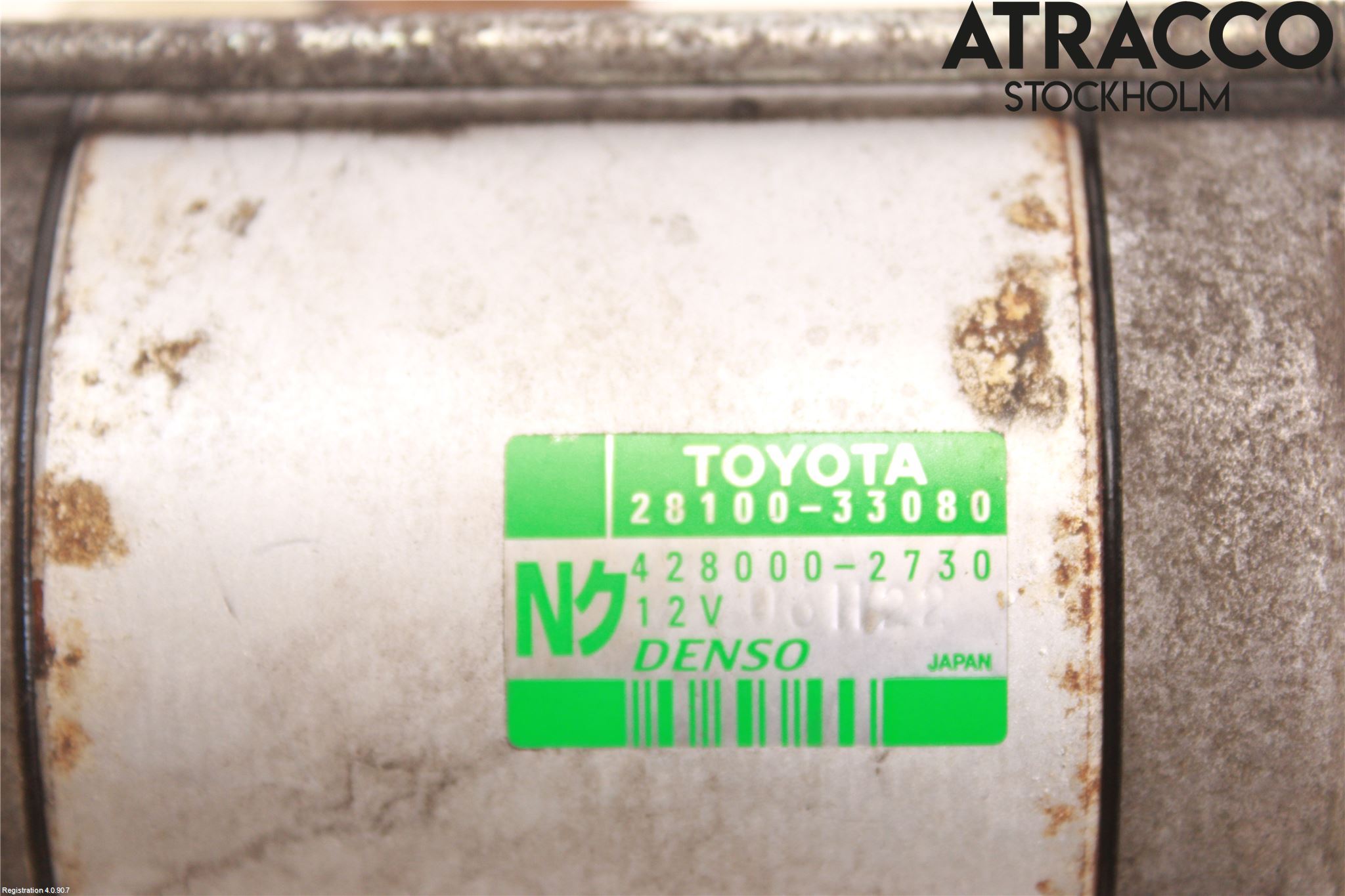 Toyota COROLLA 02-07 Startmotor Diesel