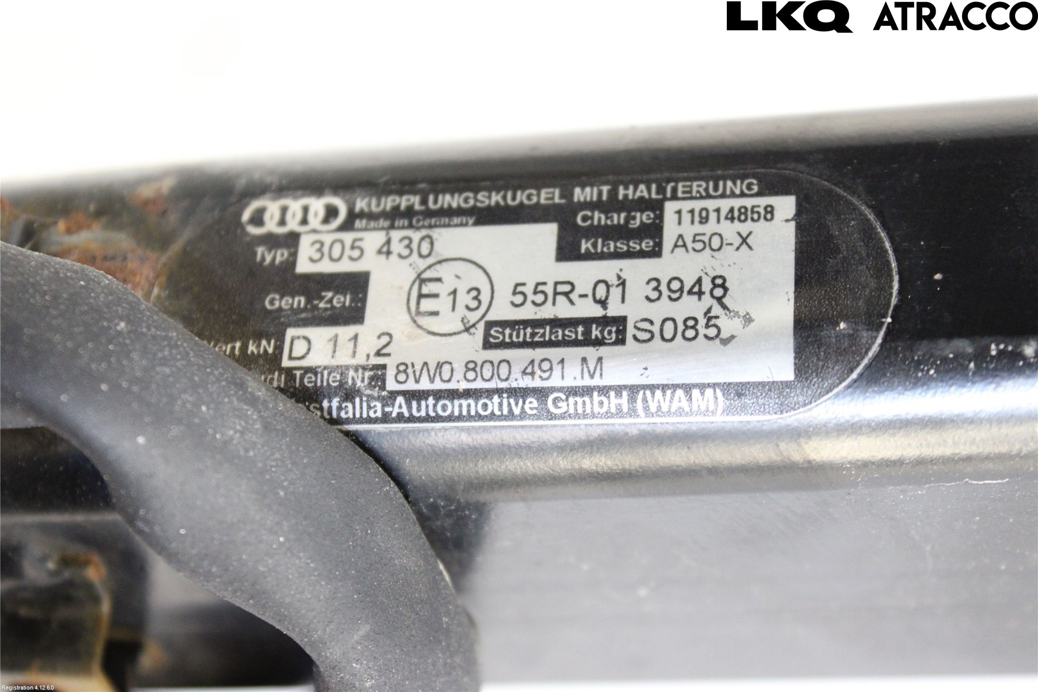 Audi A4/S4 B9 20- Tilhengerfeste