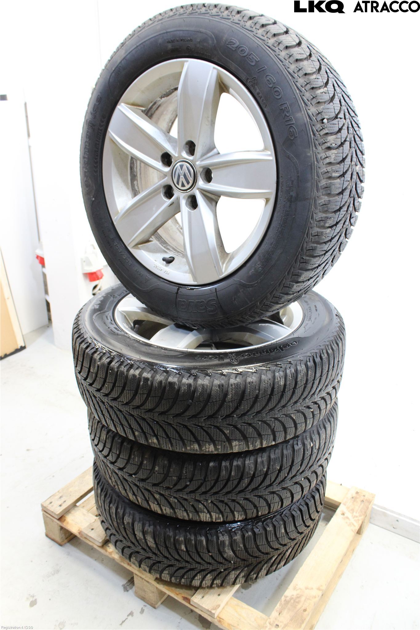 Volkswagen VW PASSAT 15-19 Felg Aluminium Sett 4Stk