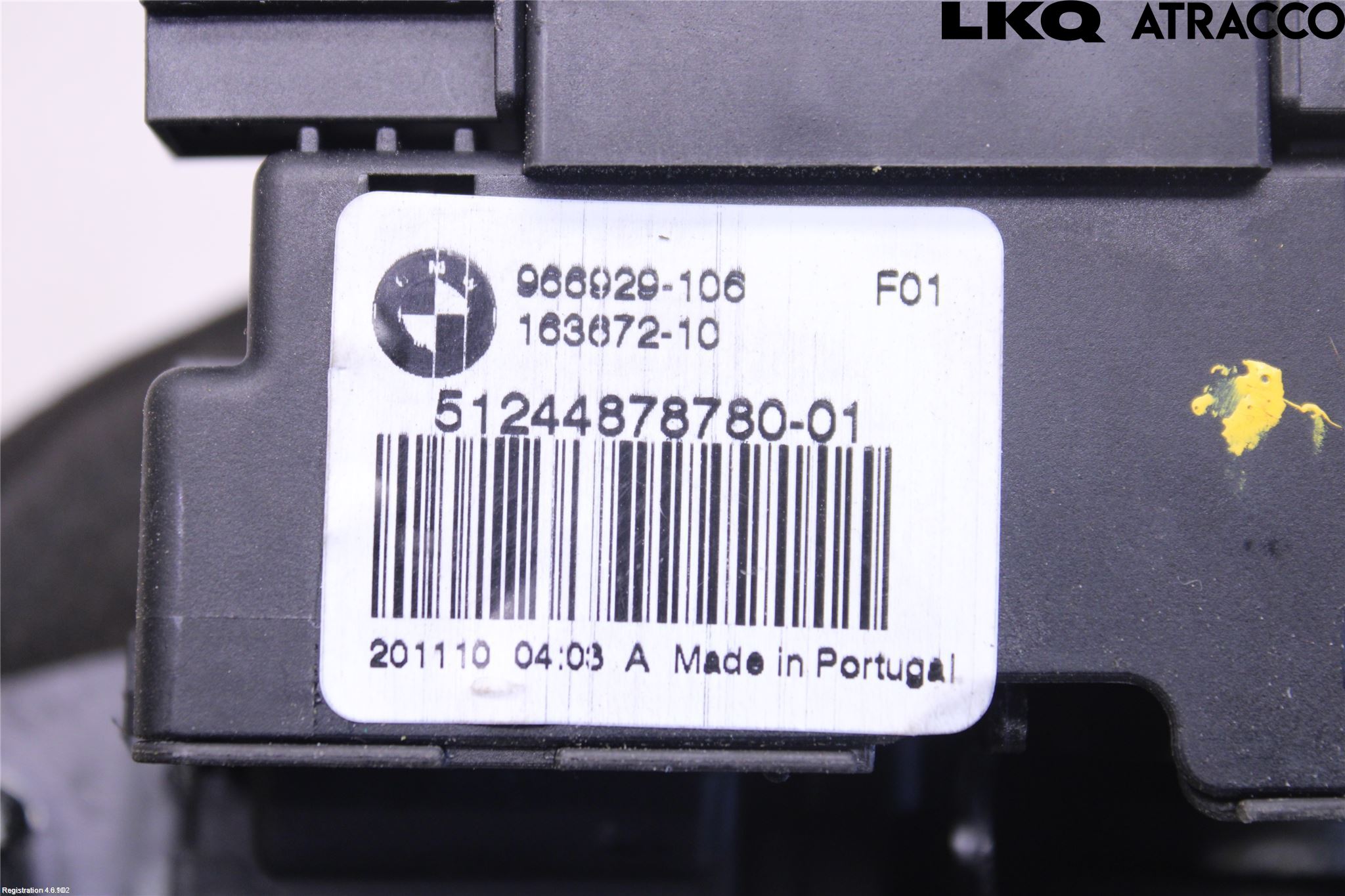 BMW 5 GT F07 09-17 Bakluke-Lokk Låsekasse