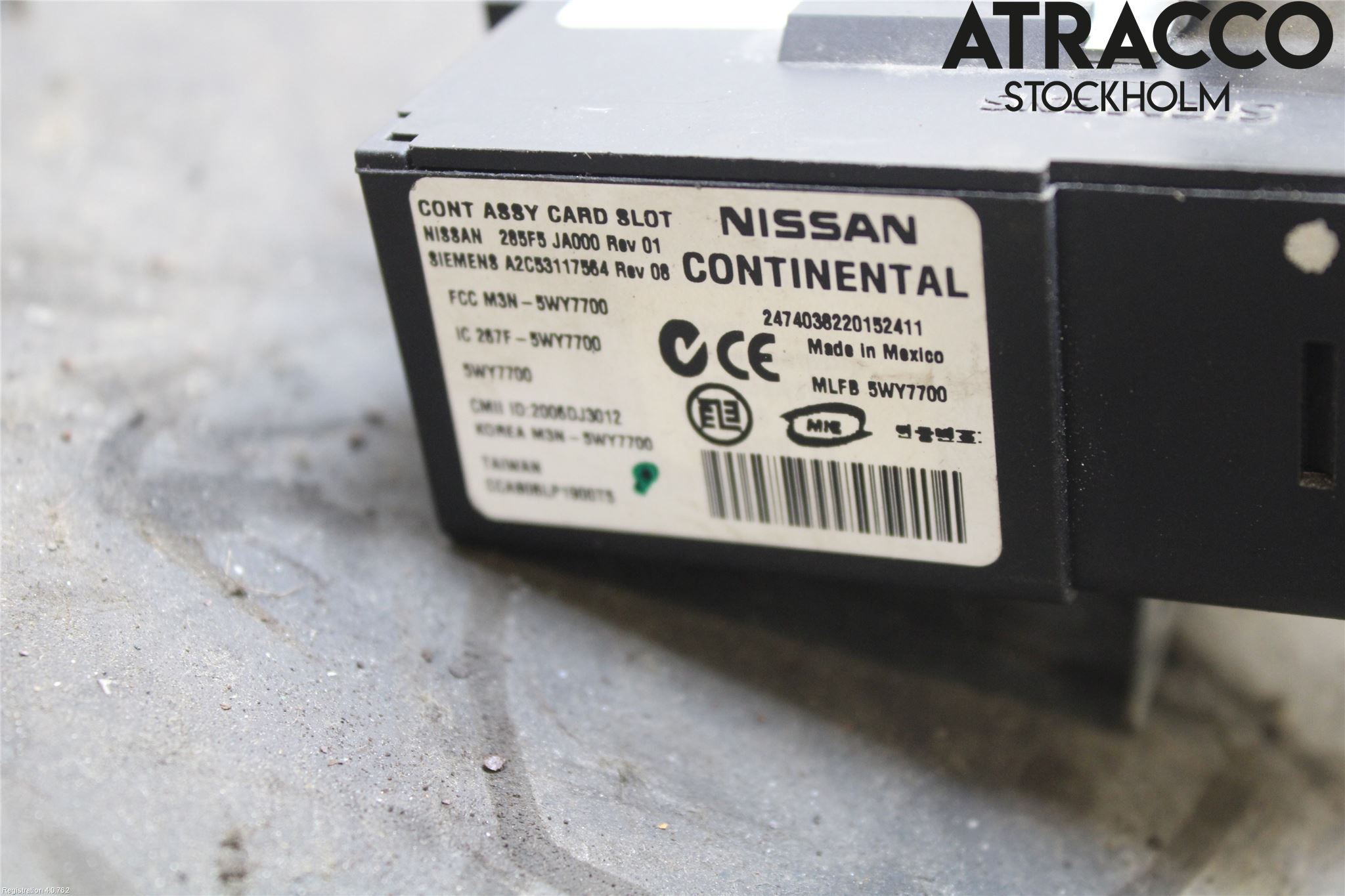Nissan ÖVRIGT/DIREKTIMP. Styrenhet Nyckellös System