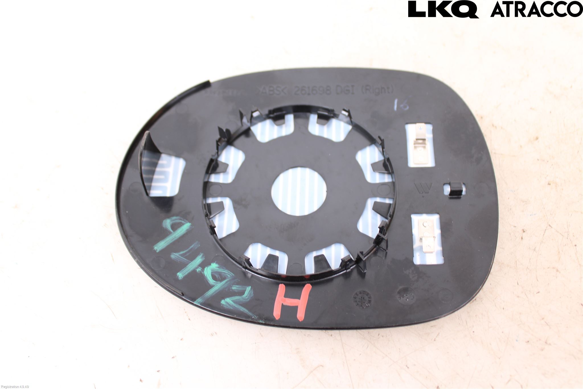Honda CIVIC 06-11 Speil Glass H