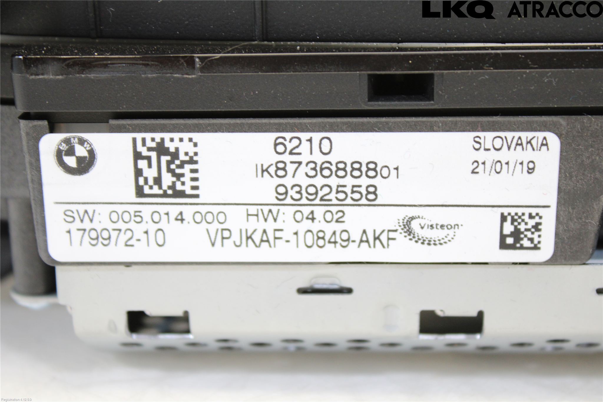 BMW 5 G30/G31/F90 17-23 Instr Kombinert