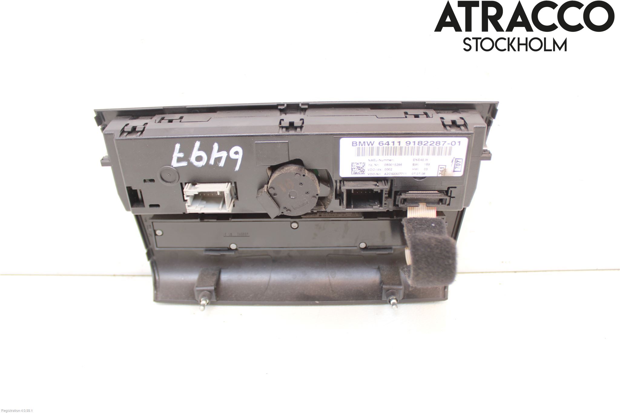 BMW 1 E82/88 Coupé/Cab 06-13 Varme Ac Betjening-Display