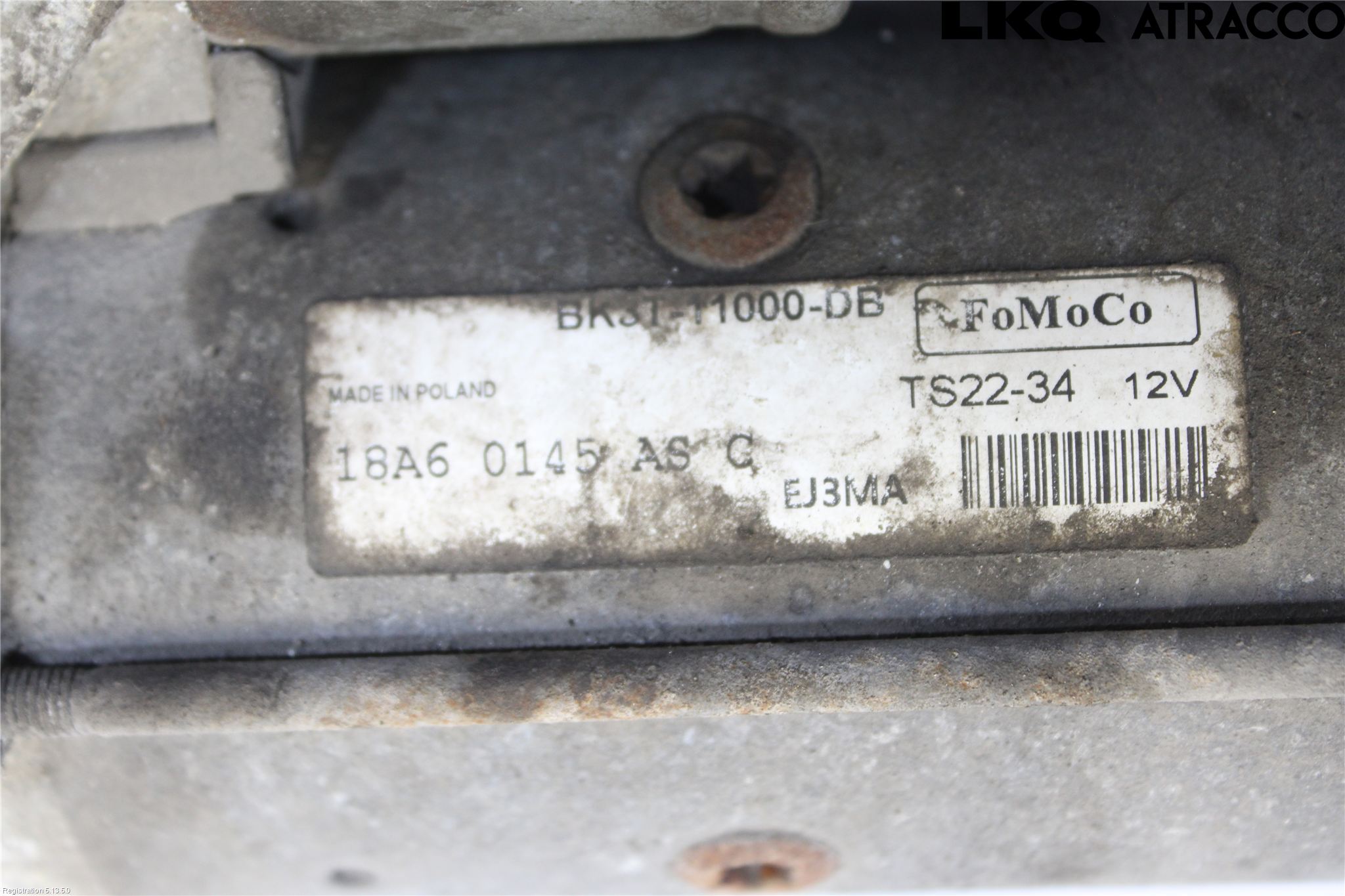 Ford TRANSIT SKÅP/BUSS 14-22 Startmotor Diesel