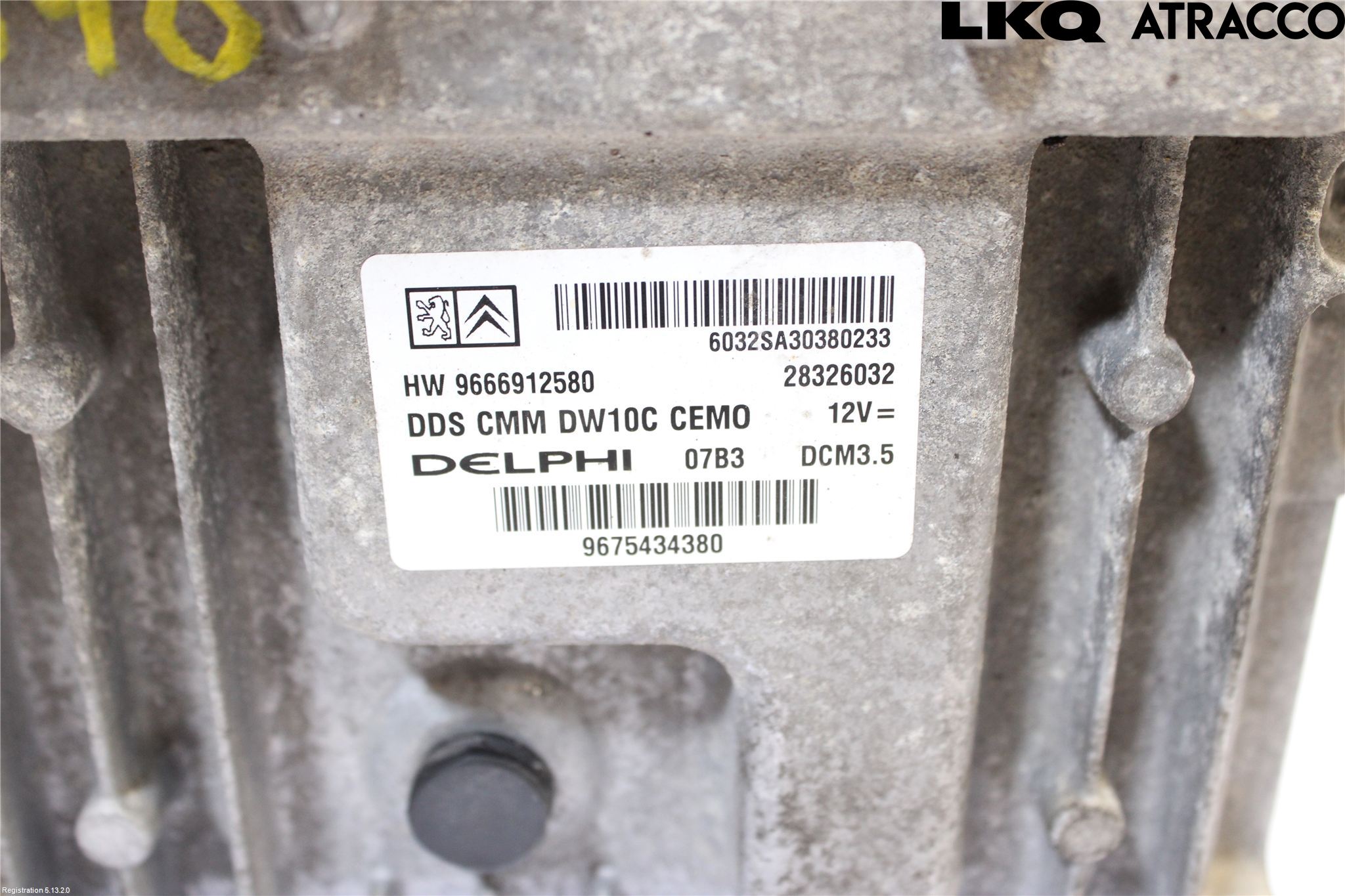 Peugeot EXPERT 07-14 Styreenhet Dieselpumpe