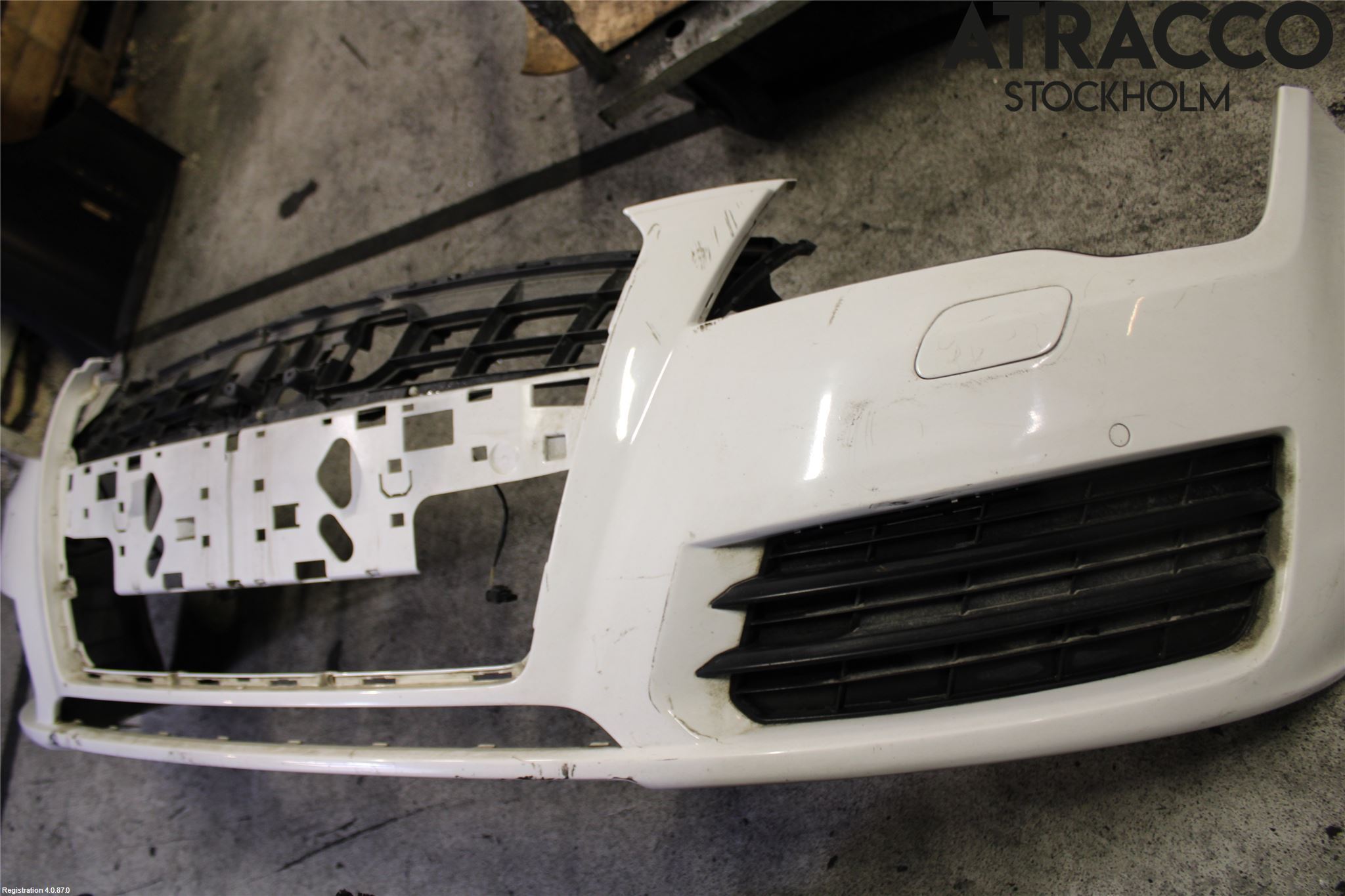 Audi A7/S7 4G 11-17 Støtfanger Foran Plastdeksel