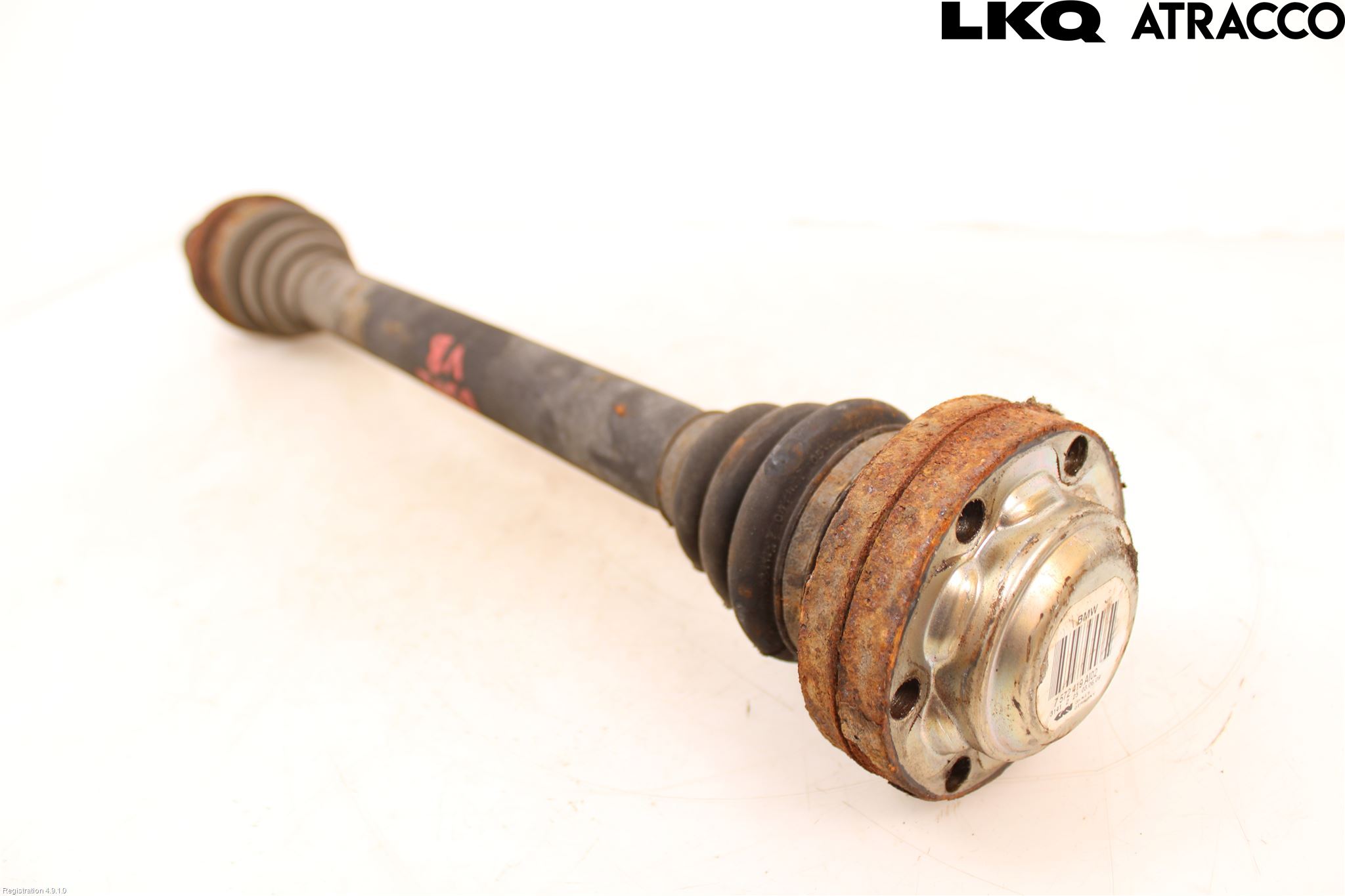 BMW 5 E60/61 Sed/Tou 02-10 Drivaksel Bak Kompl Venstre