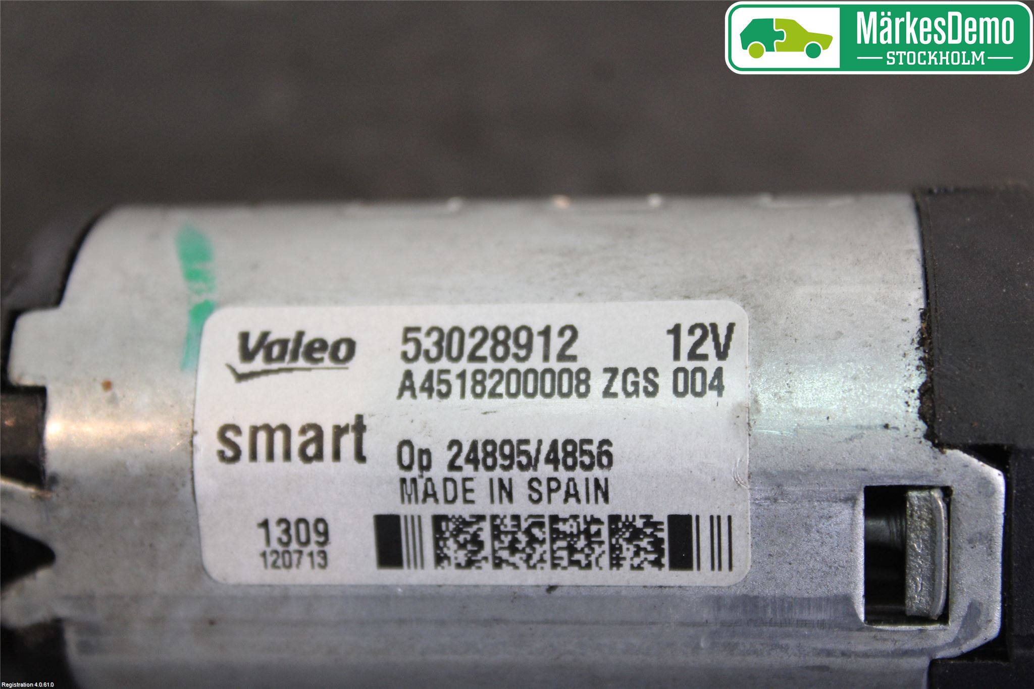 Smart FORTWO I 99-07 Viskermotor Bakluke