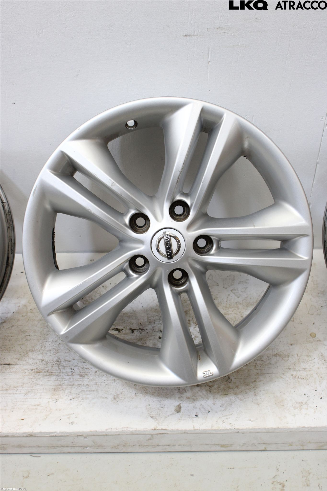 Nissan QASHQAI+2  10-14 Felg Aluminium Sett 4Stk