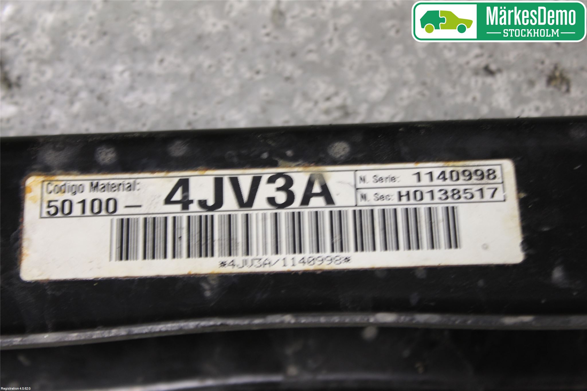 Nissan NAVARA, TREK-1 17-21 Støtfanger Foran Bjelke