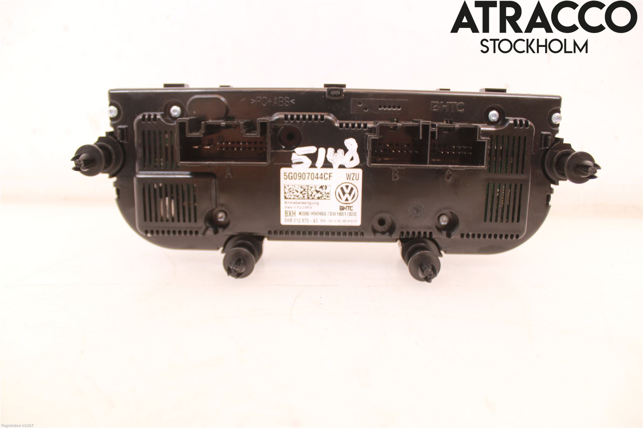 Volkswagen VW GOLF / E-GOLF VII 13-20 Varme Ac Betjening-Display