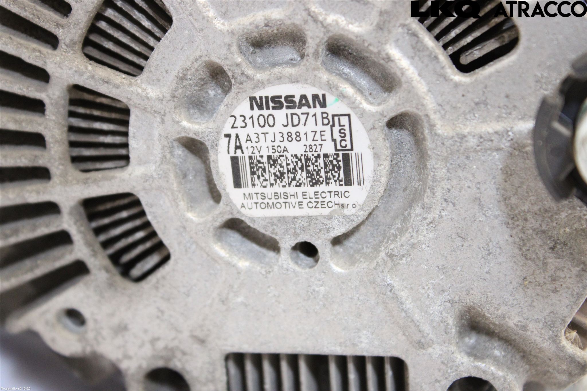 Nissan QASHQAI+2  10-14 Dynamo
