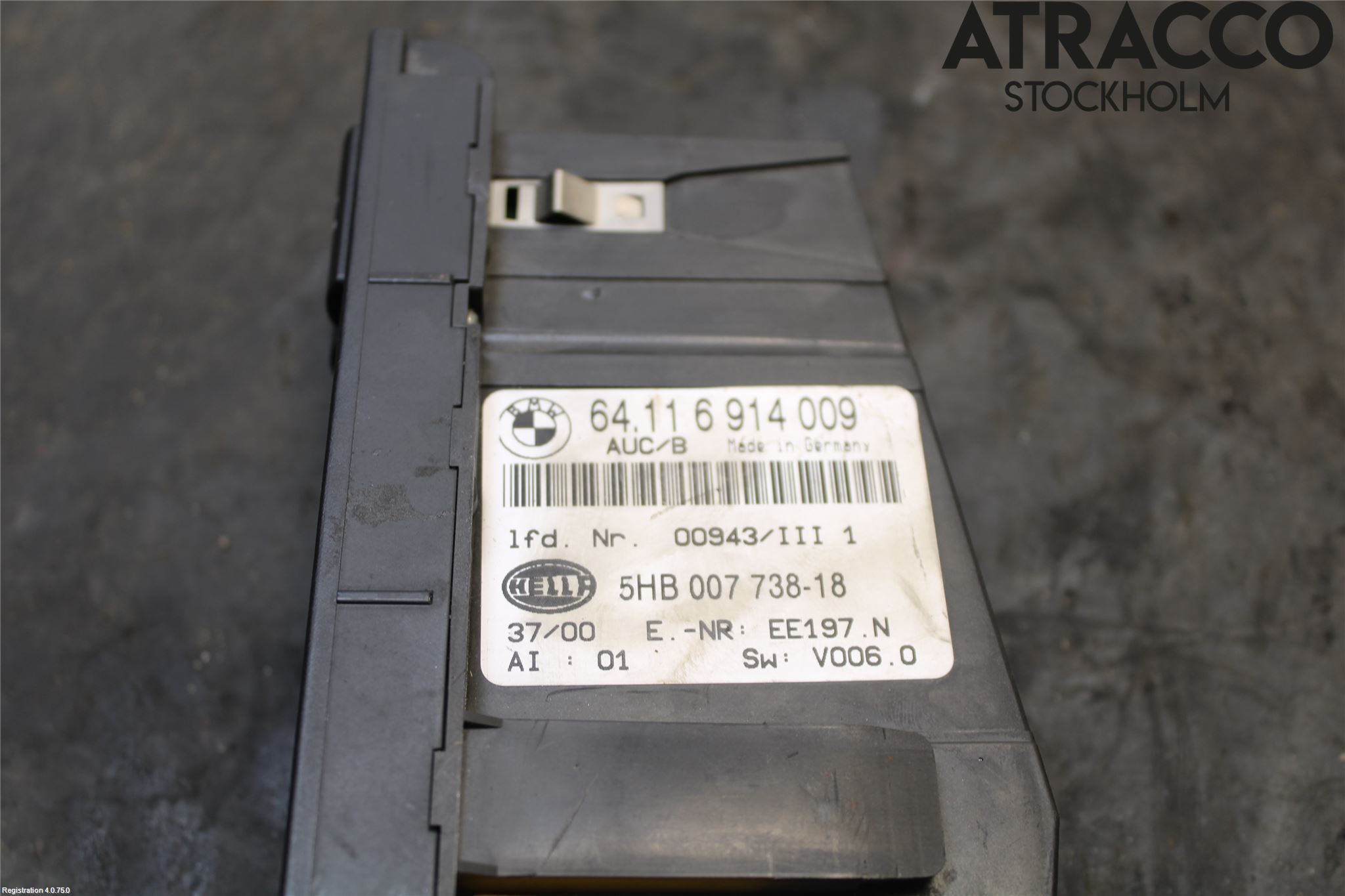 BMW 3 E46      98-05 Varme Ac Betjening-Display