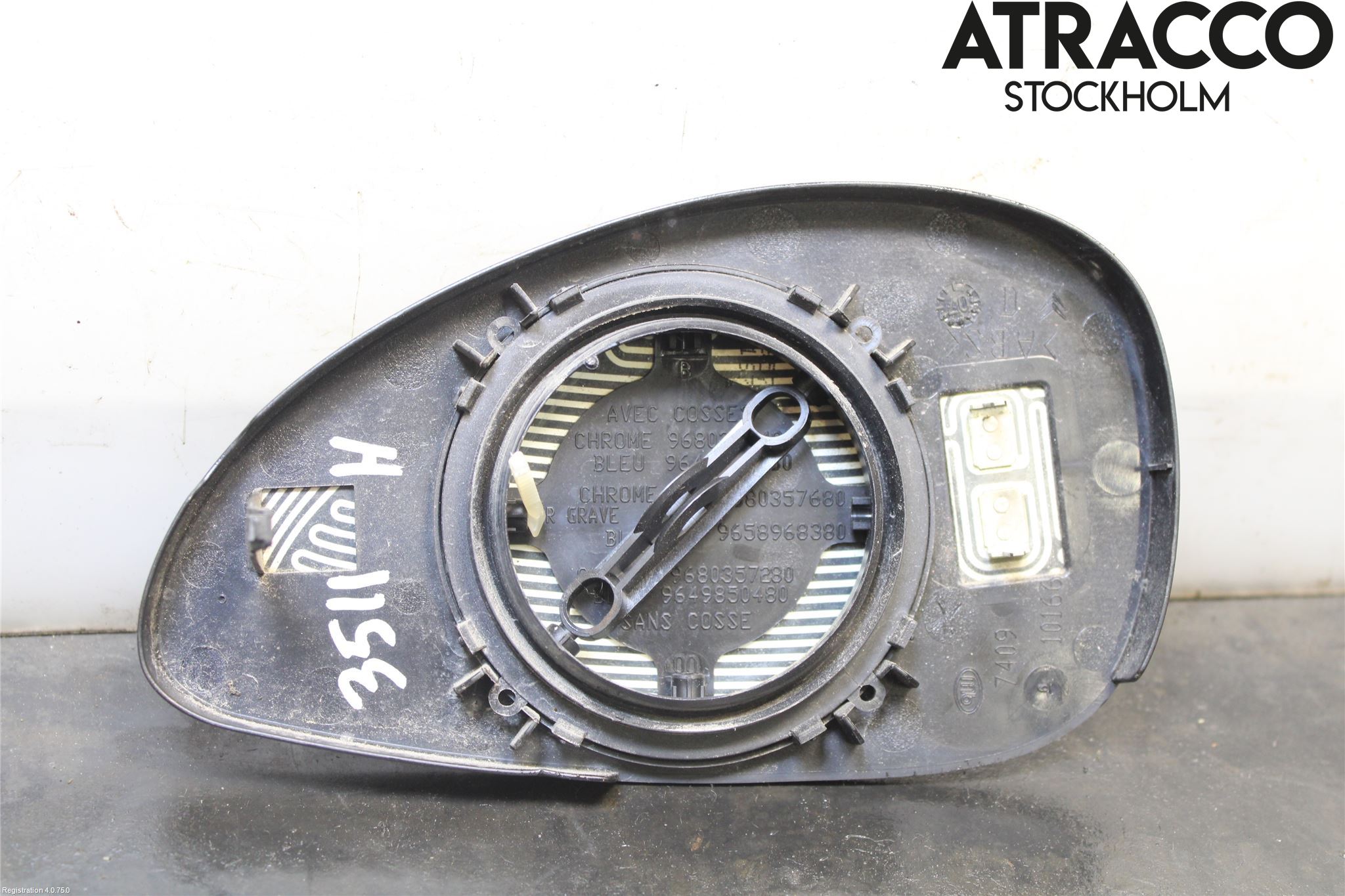 Citroen C4 I   05-10 Speil Glass H