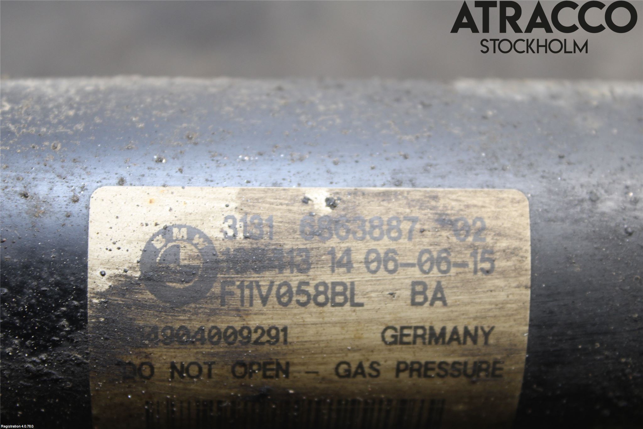 BMW 5 F10/F11/F18 09-17 Fjærbein Foran Venstre