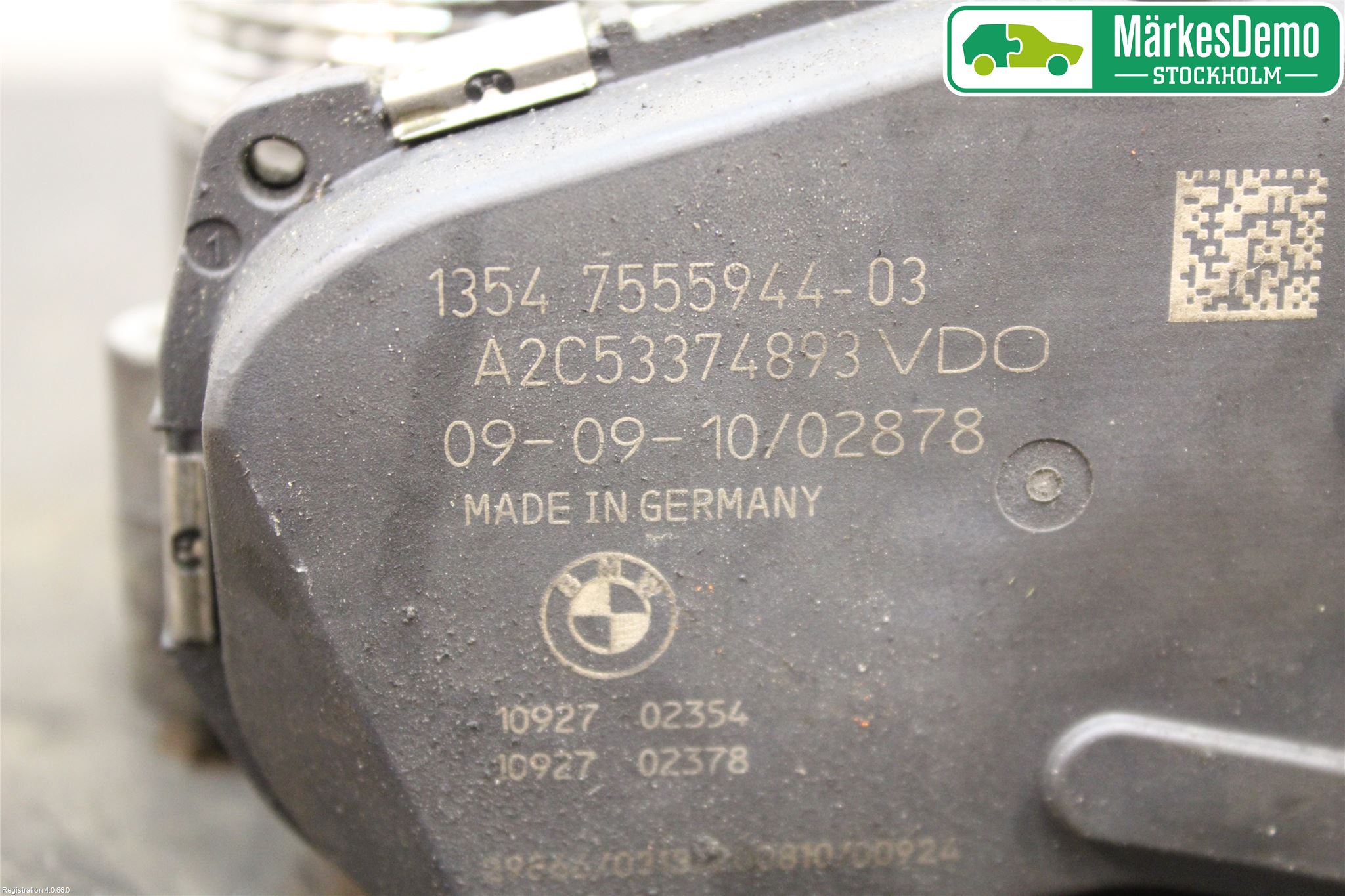 BMW 5 F10/F11/F18 09-17 Inns Spjeldhus
