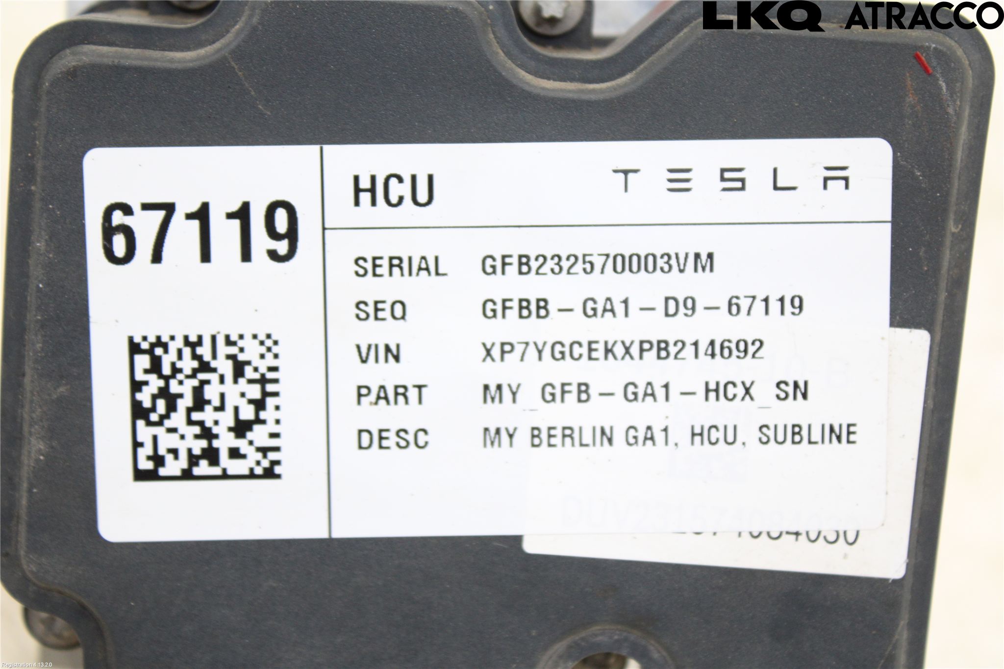 Tesla MODEL Y 21- Abs Hydraulikkaggregat