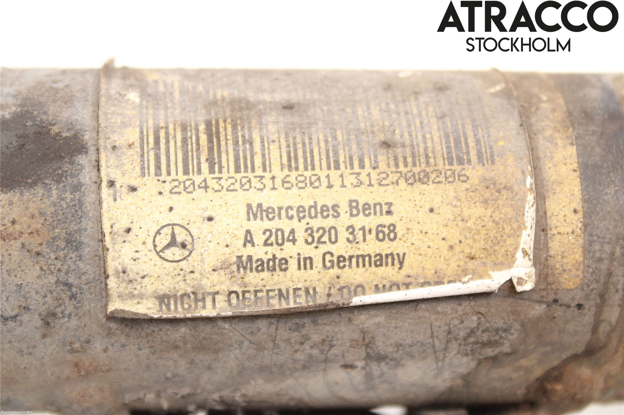 Mercedes-Benz MB C-KLASS (W204) 07-15 Fjærbein Foran Venstre