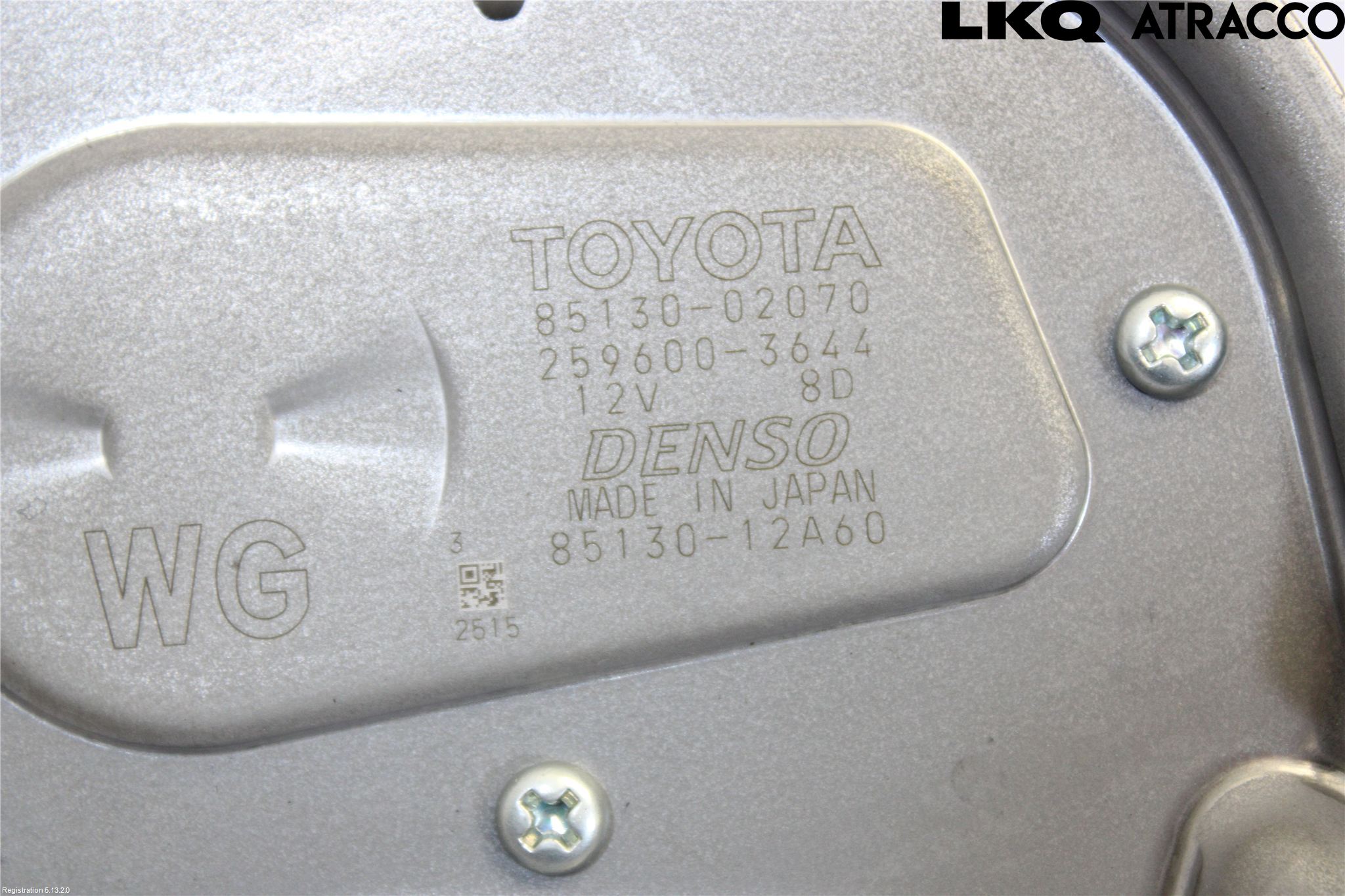 Toyota COROLLA 19- Viskermotor Bakluke