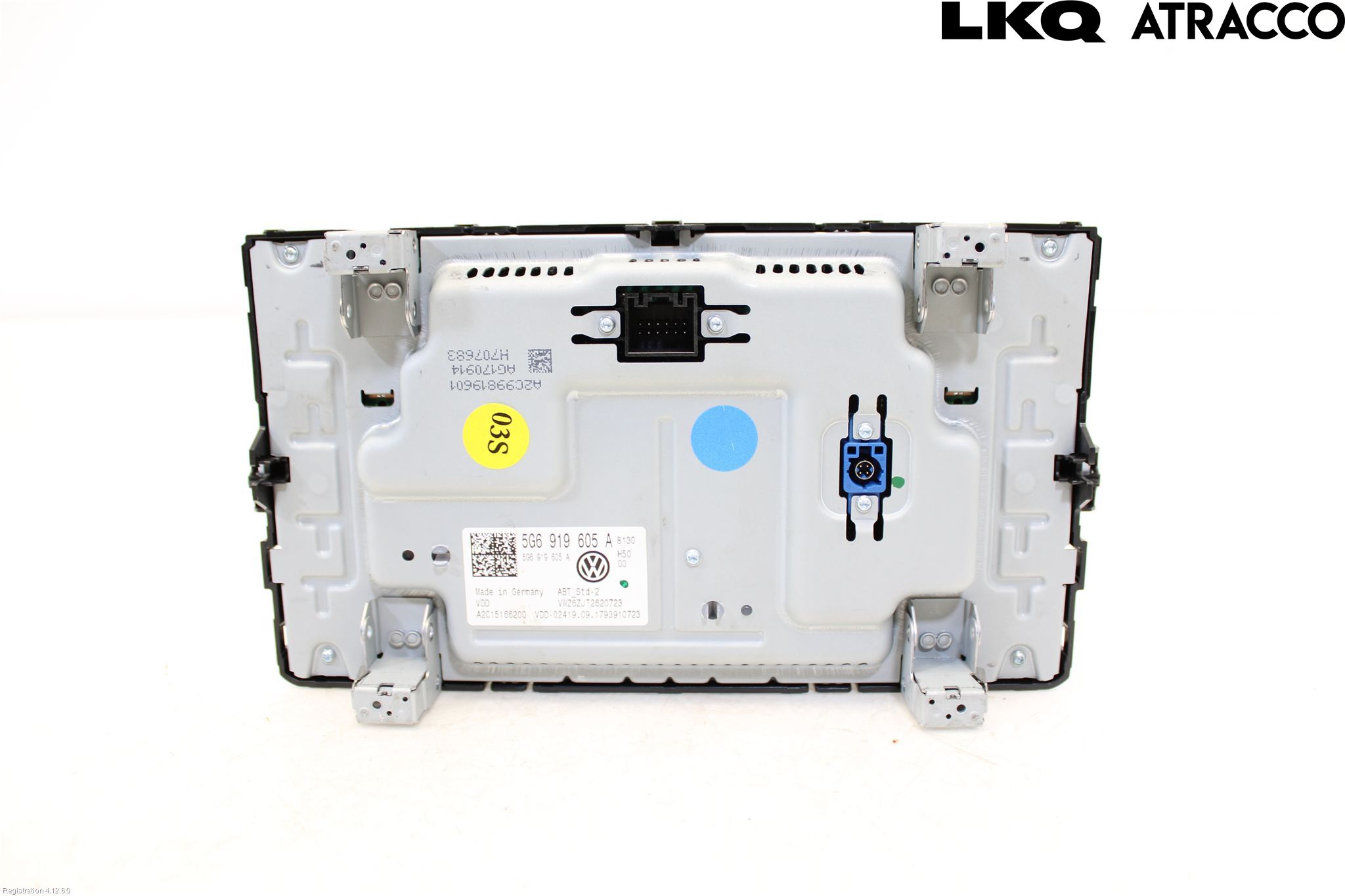 Volkswagen VW GOLF / E-GOLF VII 13-20 Stereo Radio Med Cd