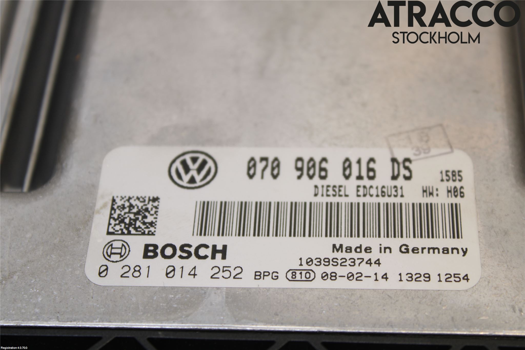 Volkswagen VW TRANSP/CARAVELLE (T5) 04-15 Styreenhet Innsprøytning