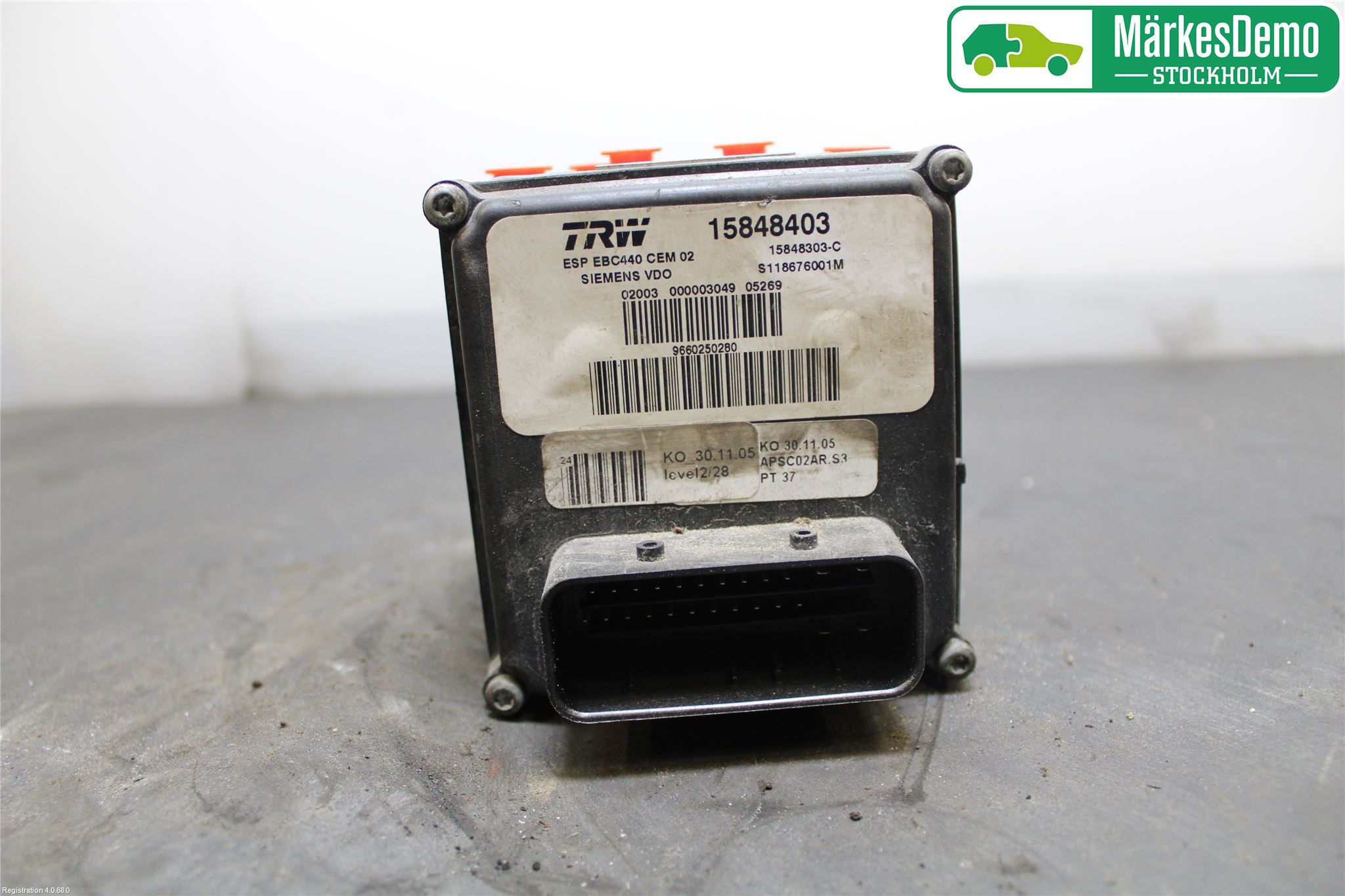 Peugeot 407 Abs Hydraulikkaggregat