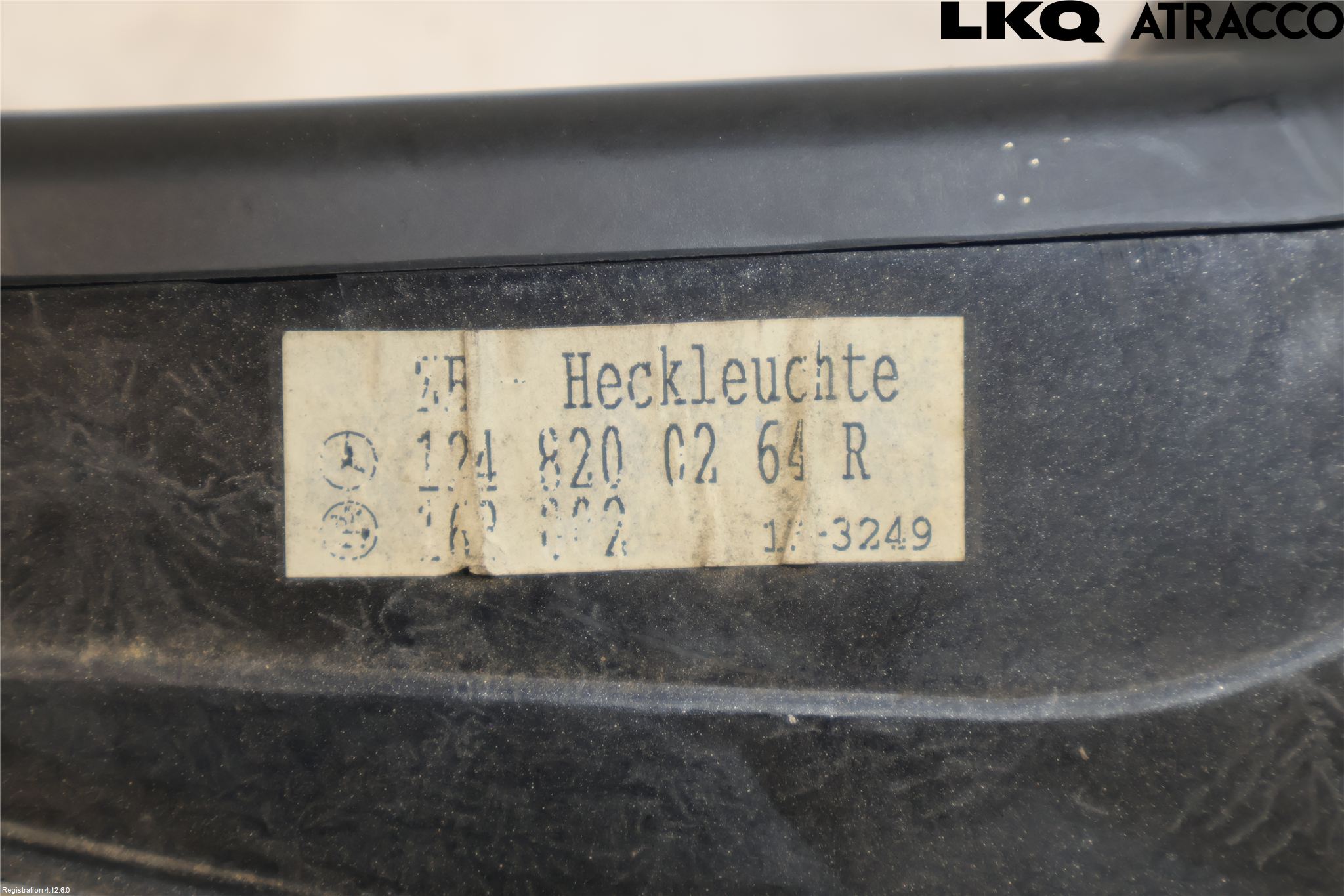 Mercedes-Benz MB 200-500  (W124) 86-96 Baklykt Høyre
