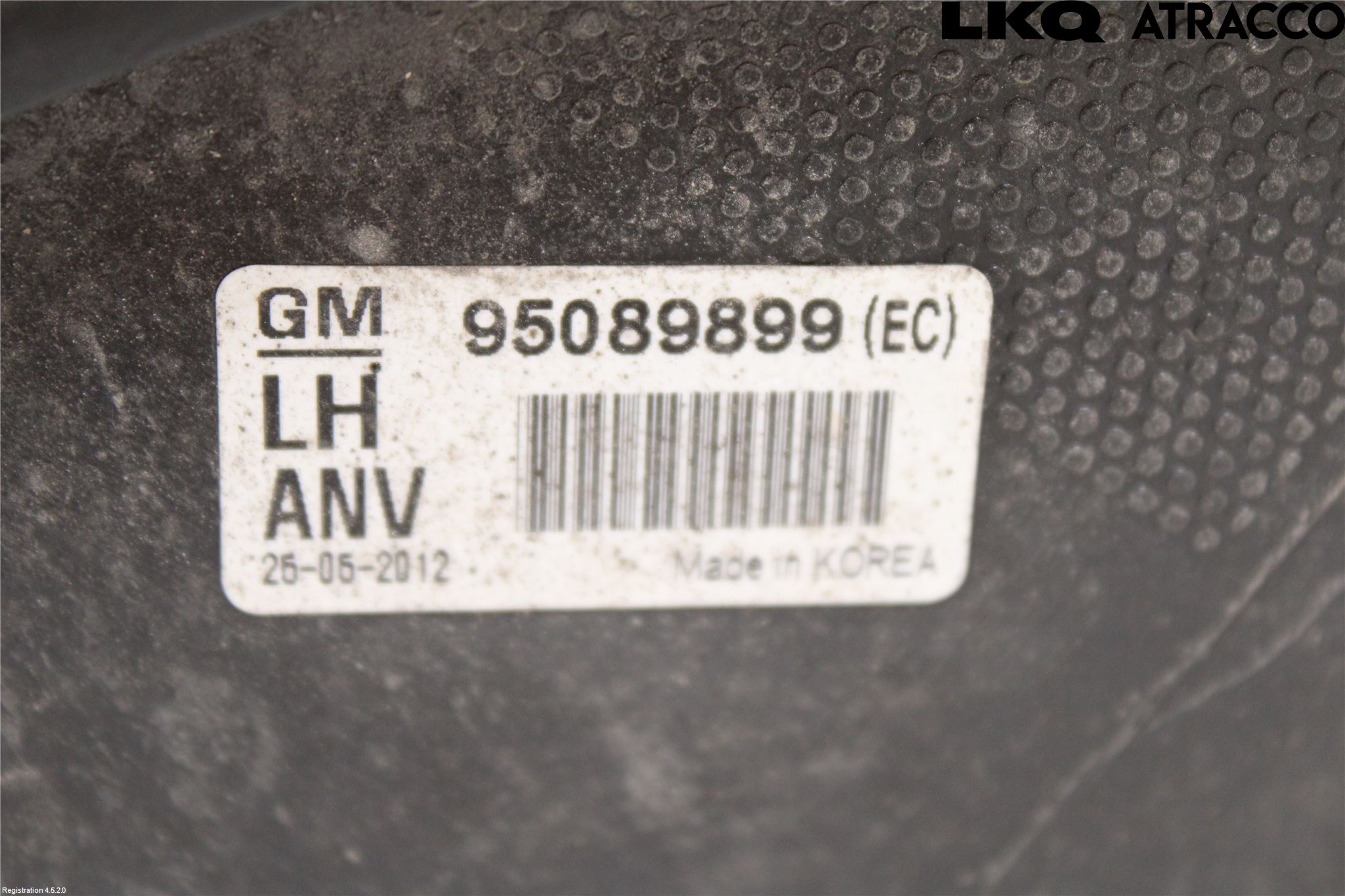 GM CHEVROLET CRUZE Baklykt Venstre