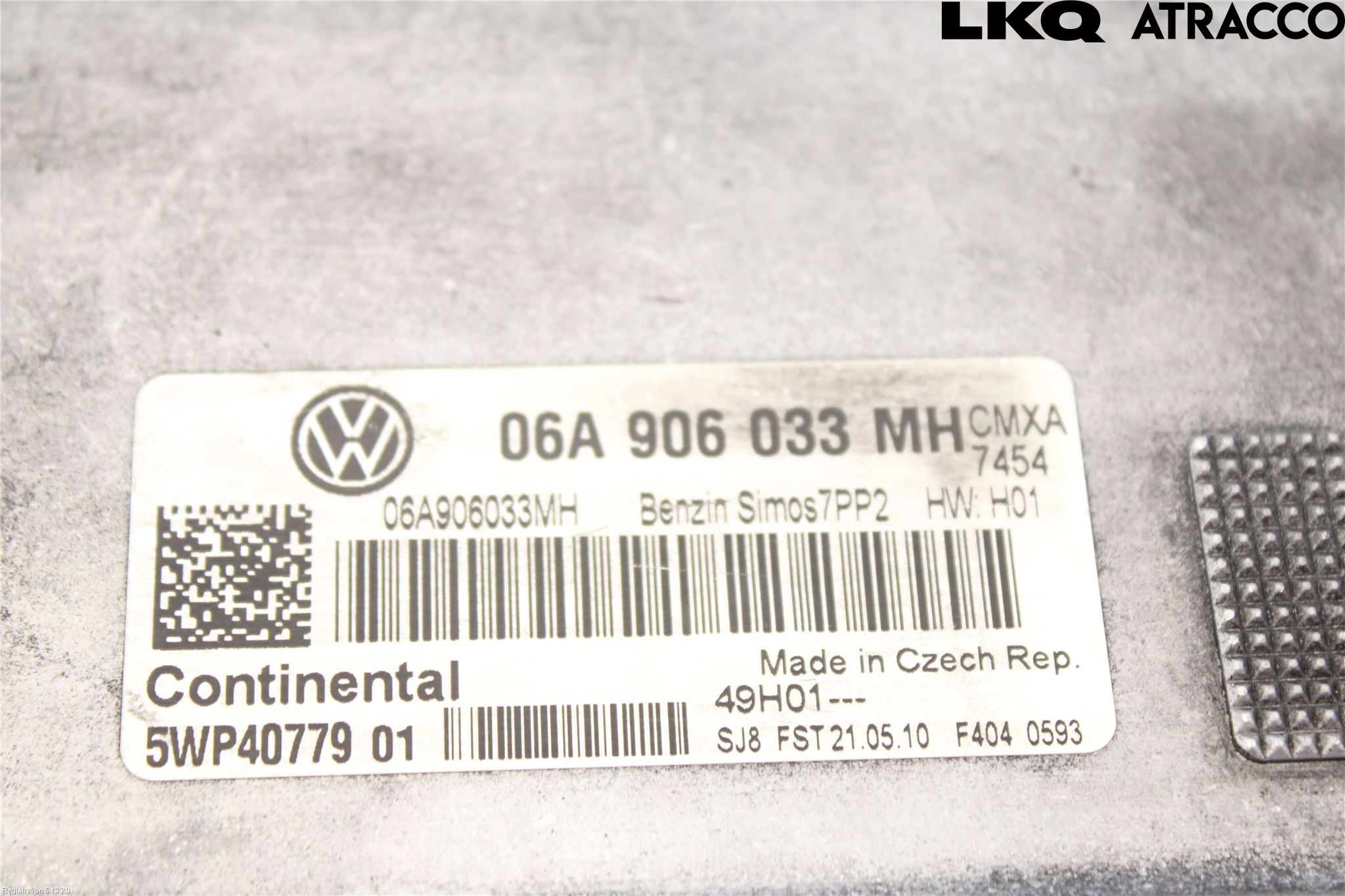 Volkswagen VW GOLF VI 09-13 Styreenhet Innsprøytning