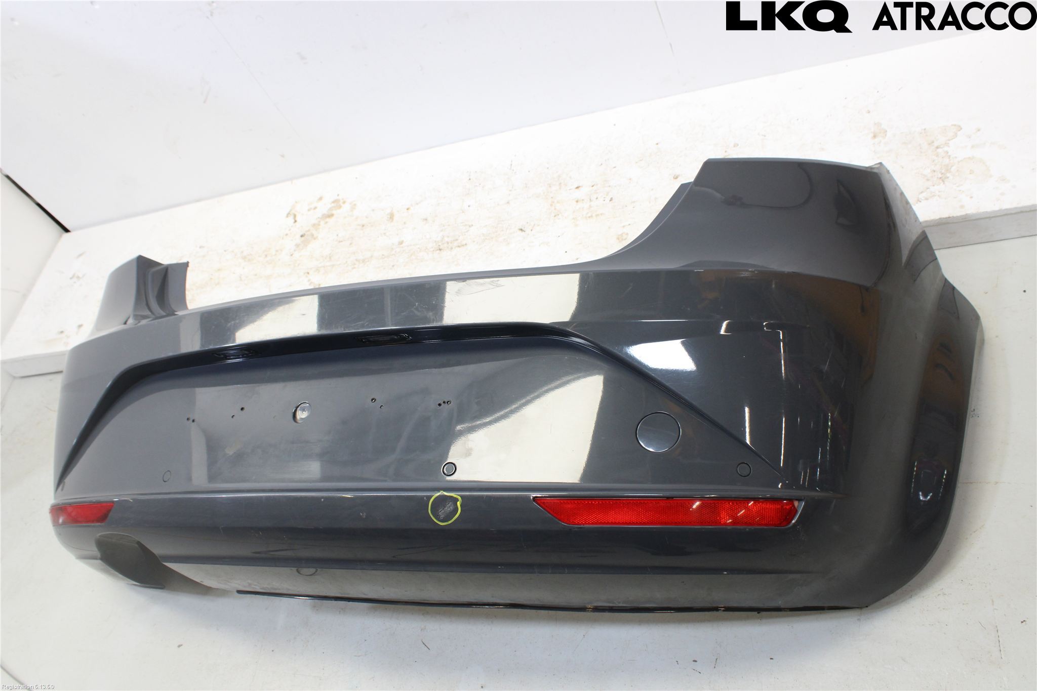 Seat LEON 06-12 Støtfanger Bak Overtrekk