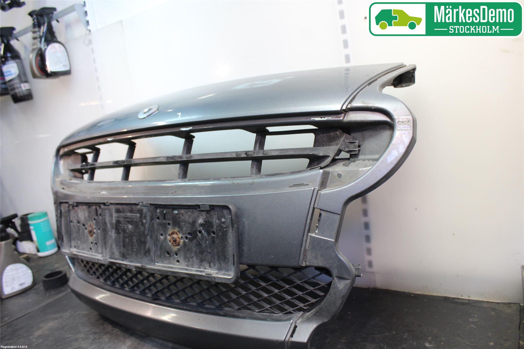 Smart FORFOUR 04-06 Støtfanger Foran Plastdeksel