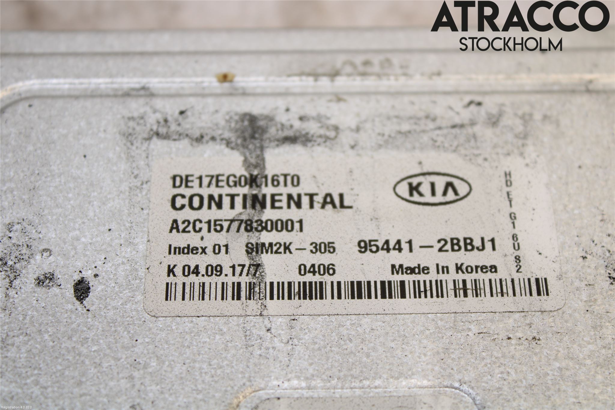 Kia NIRO (DE) 17-22 Styreenhet Gearkasse
