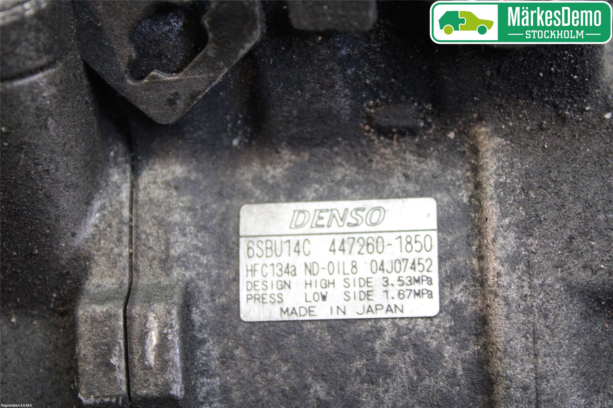 BMW 1 E87/81 5D/3D 03-11 Varme Ac Kompressor