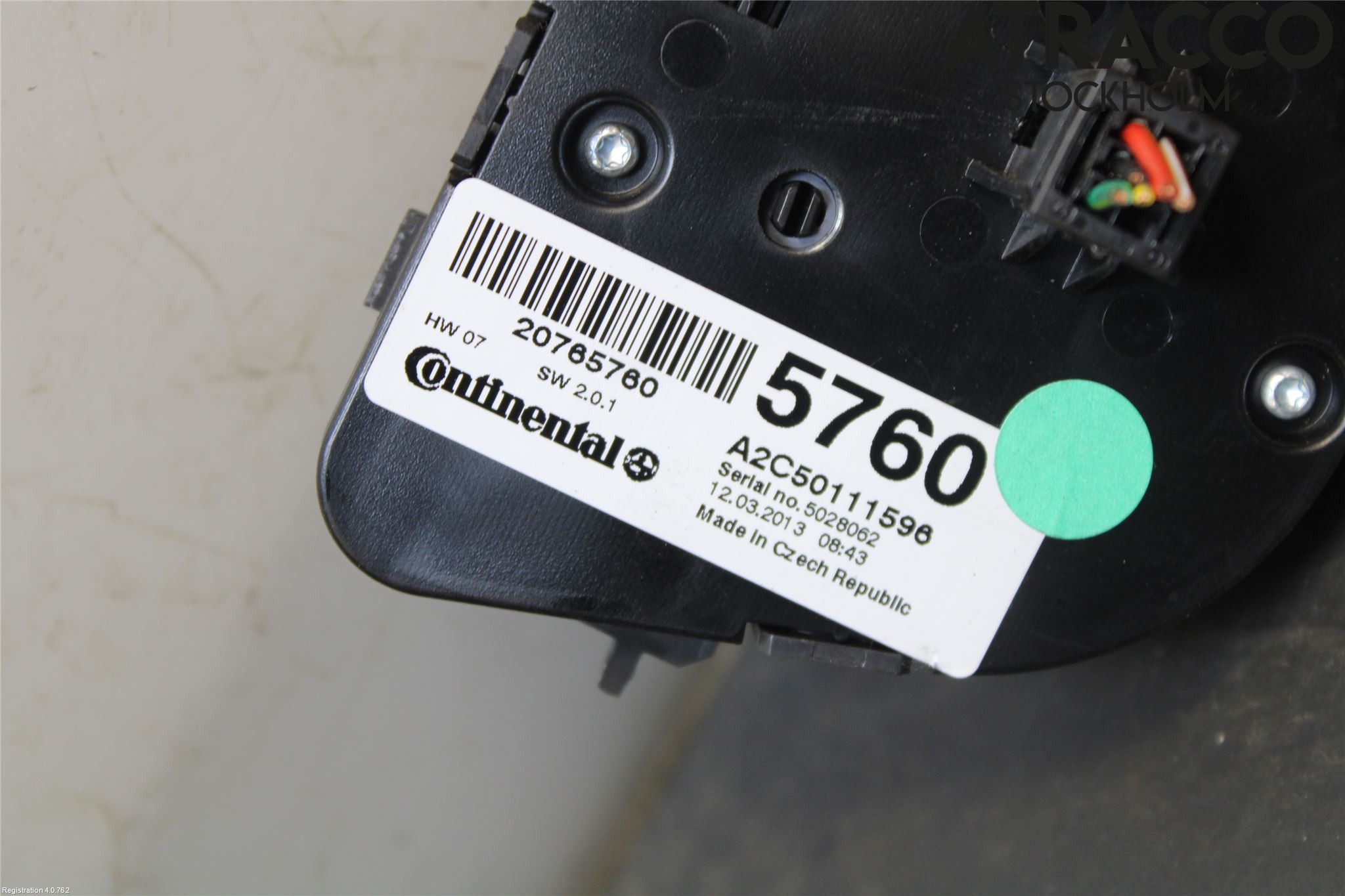 Opel MOKKA 13-20 Varme Ac Betjening-Display
