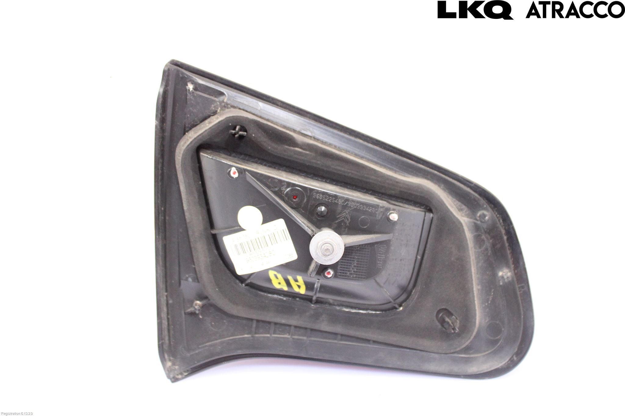 Citroen C3 10-17 Baklykt Høyre  På Luke(Indre)