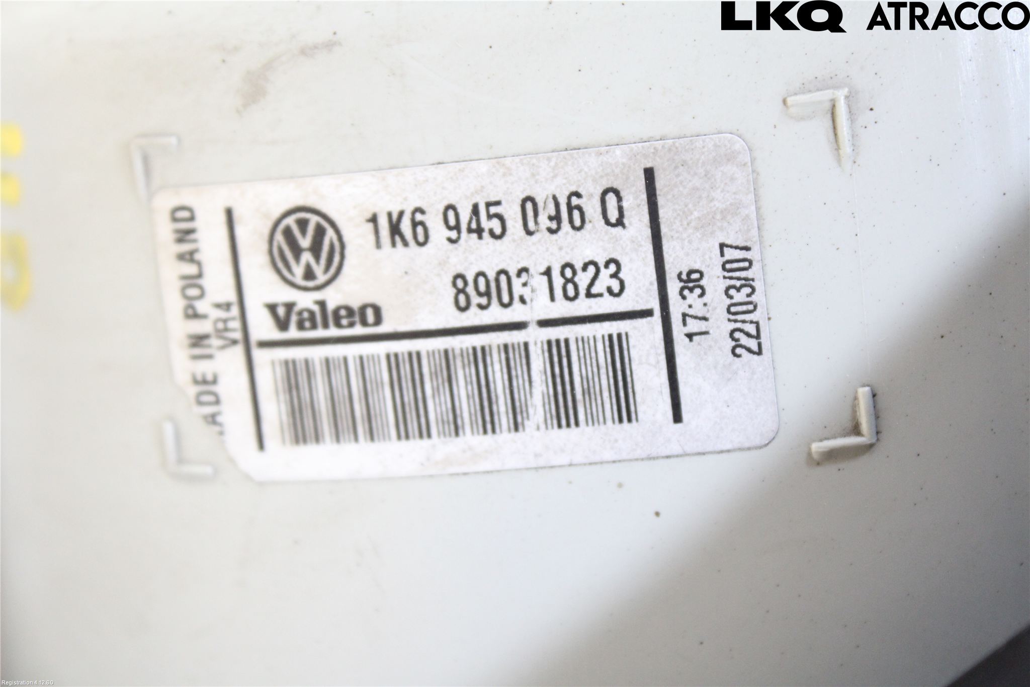 Volkswagen VW GOLF V 04-09 Baklykt Høyre