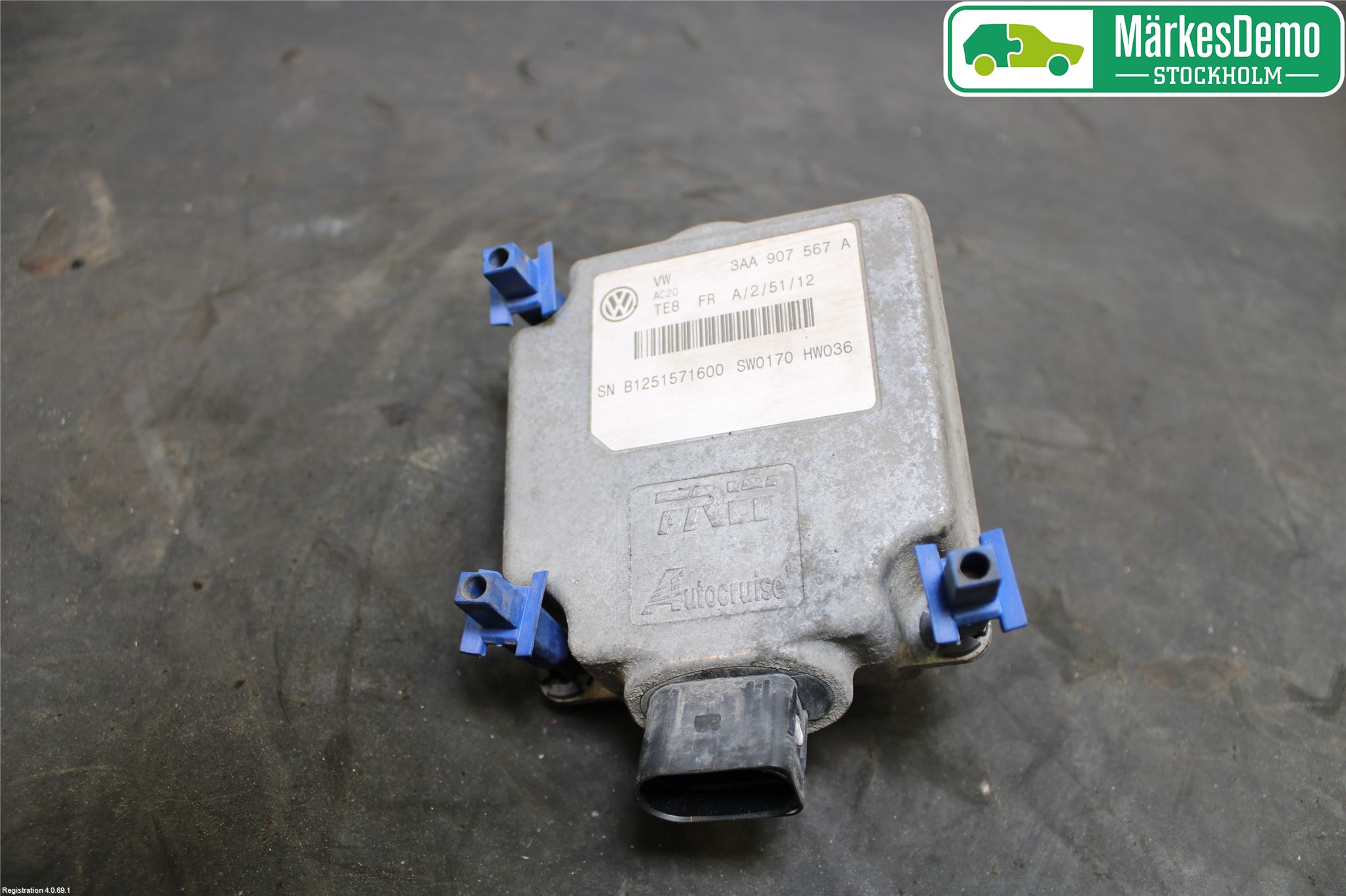 Volkswagen VW PASSAT CC 08-16 Sensor Fartsbegrensning
