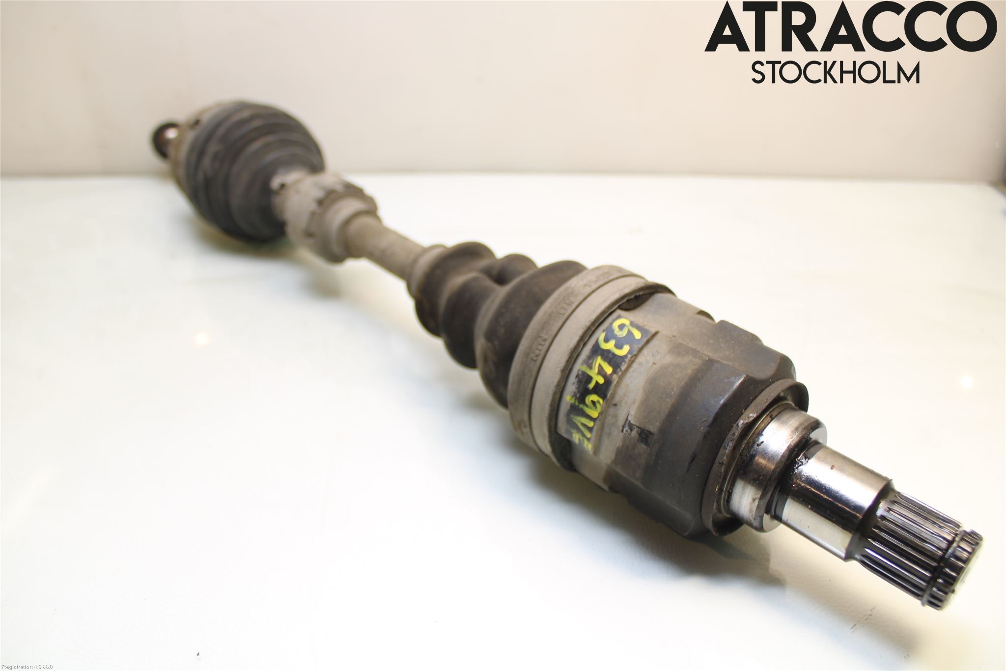 Toyota AURIS 07-09 Drivaksel Foran Kompl Venstre