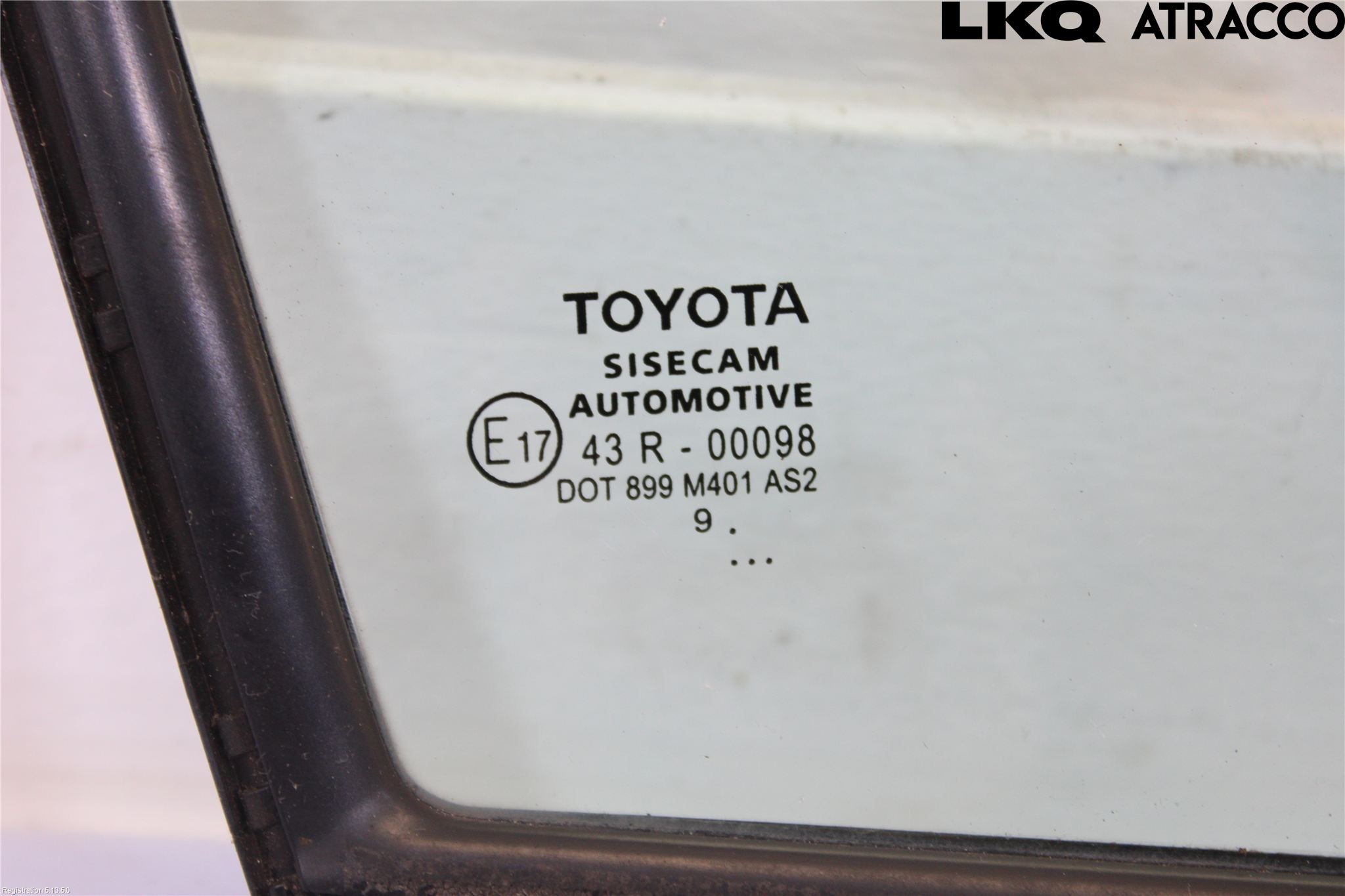 Toyota C-HR 16-23 Dørrute Foran Venstre Trekant